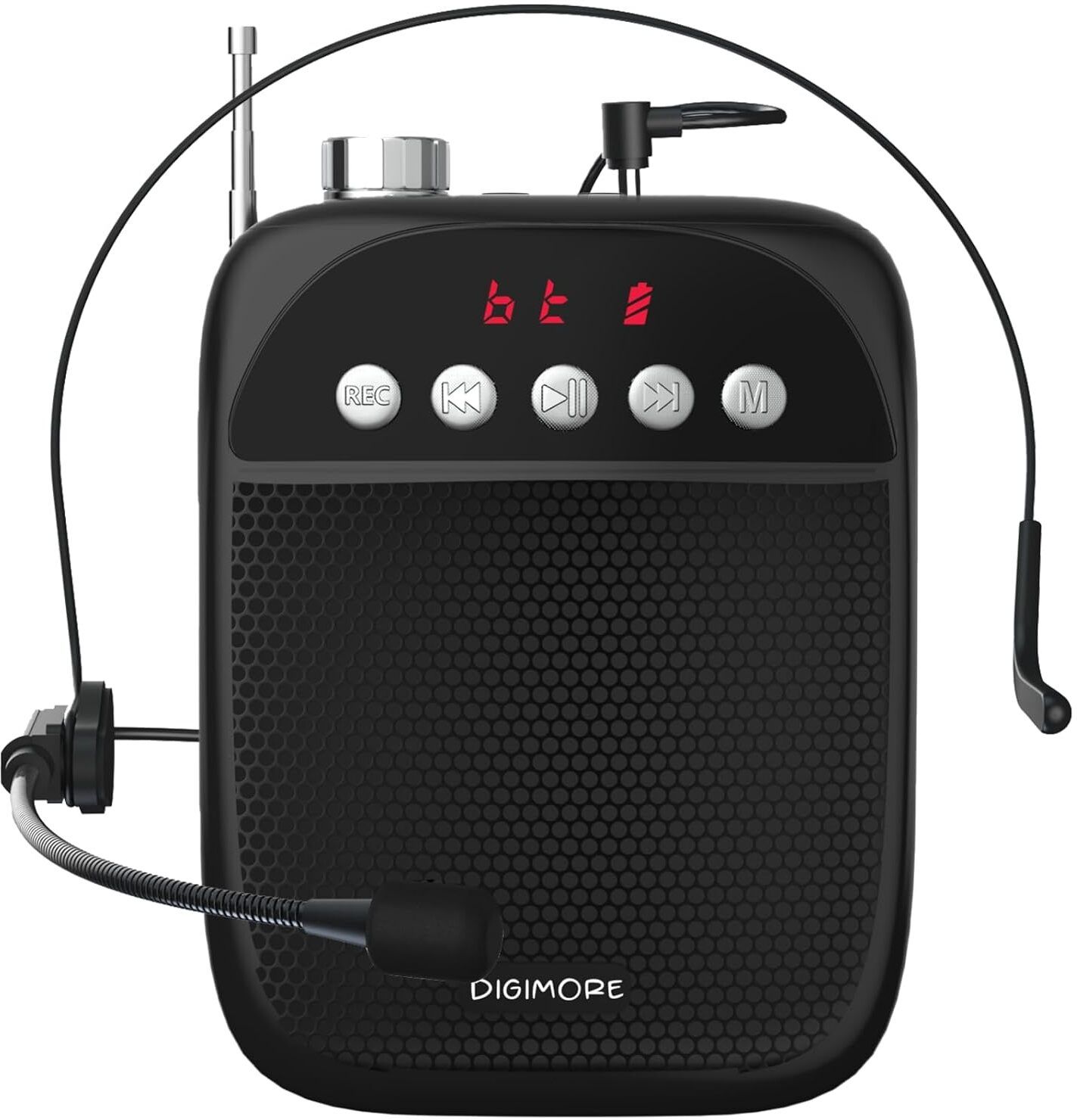 digimore Voice Amplifier, 10WSpeaker w HeadMic, BT,USB,MP3,FM,TF Card,8Hrs Battery D-1220 Speaker Cabinets-picture-27