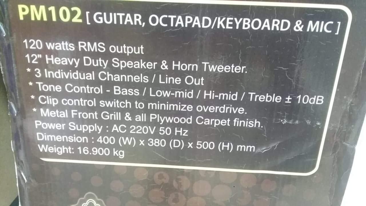 PM102 Acoustic Guitar Amplifier-image-2