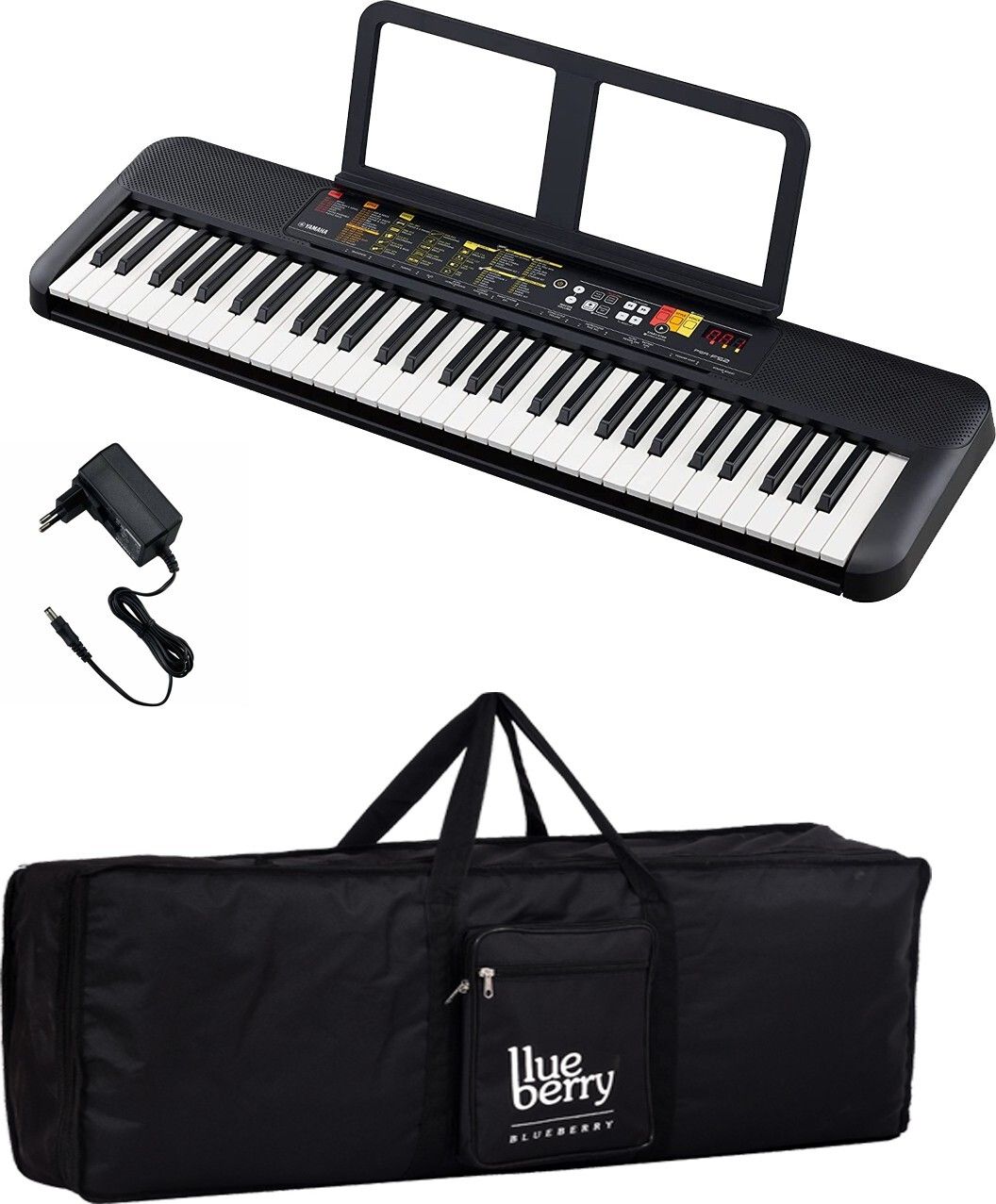 PSR F52 With Blueberry KB-40 Bag, Digital Portable Keyboard-image-12