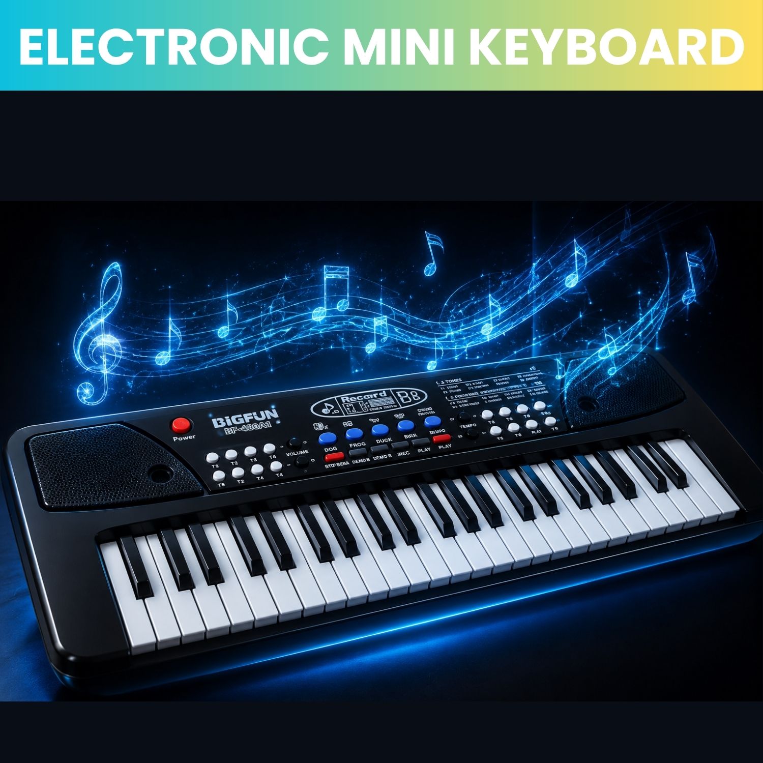 clairbell Piano Keyboard With Mic 37 Keys Music Toy Protable Electronic Piano for KidsE364 Piano Keyboard With Mic 37 Keys Music Toy Protable Electronic Piano for KidsE364 Analog Digital Piano-picture-22