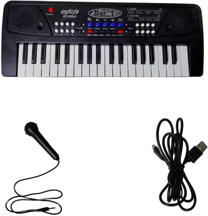 GY-430A1 37 Key Piano Keyboard Toy for Kids with Mic Analog Digital Piano-image-33