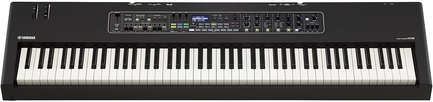 CK88 CK Series 88-Key Stage Keyboard with Built-In Speakers, Black Analog Portable Keyboard-image-27