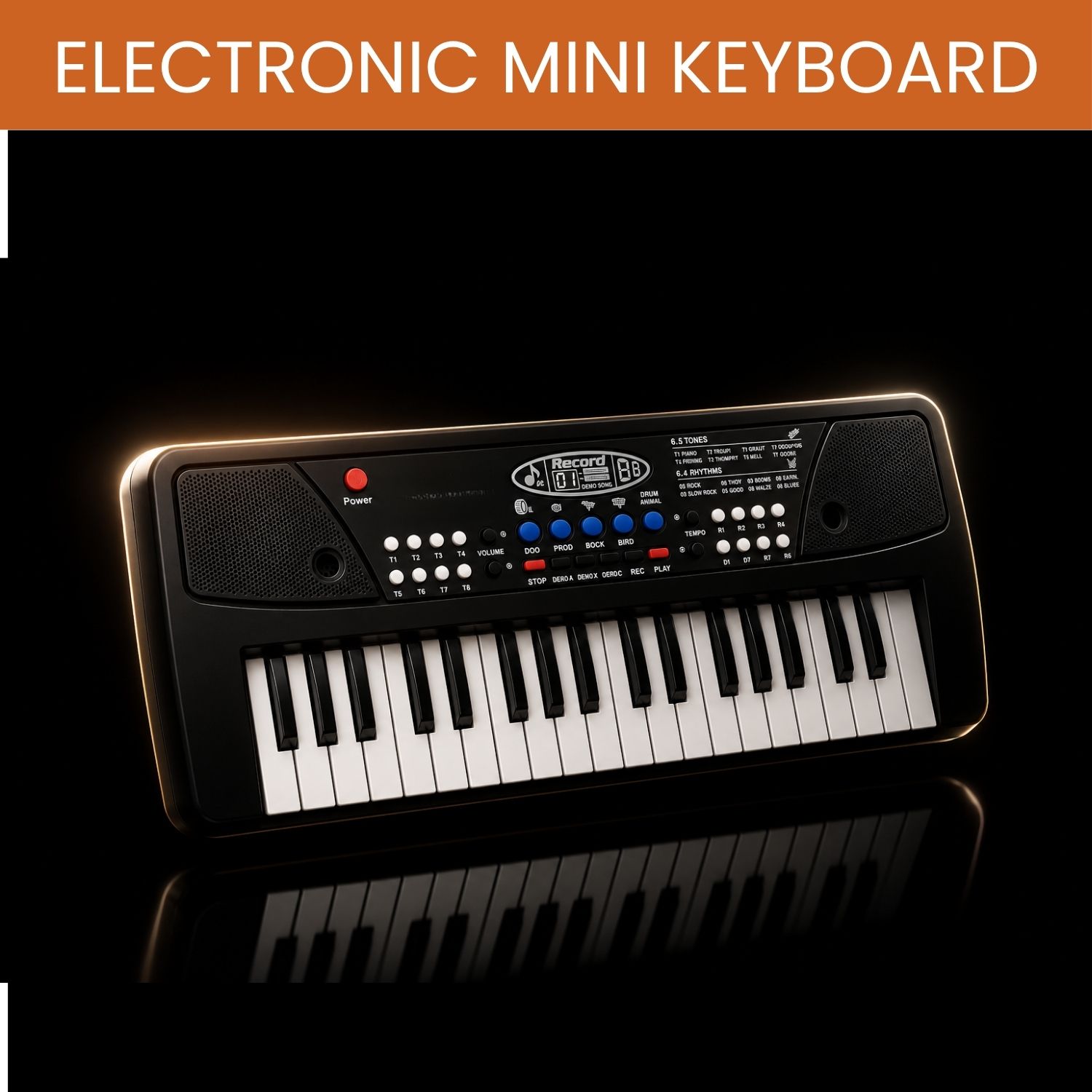 sacro Piano Keyboard With Mic 37 Keys Music Toy Protable Electronic Piano for KidsQ298 Piano Keyboard With Mic 37 Keys Music Toy Protable Electronic Piano for KidsQ298 Analog Digital Piano-picture-40