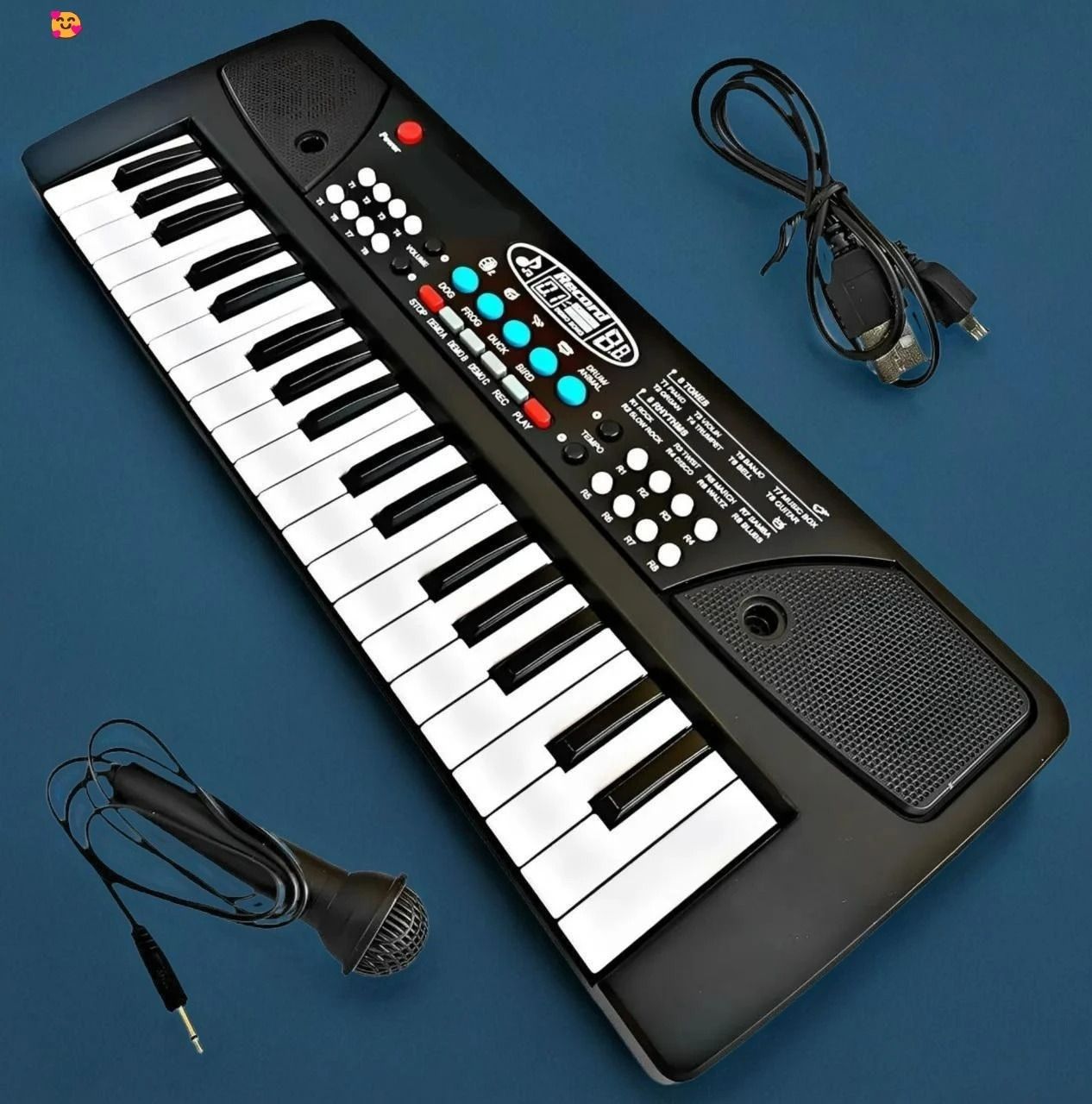X433 Piano Key Electronic Piano Keyboard Toy with DC Power Option Best Best Birthday Gift for Boys and Girls Musical Instruments Lates Analog Portable Keyboard-image-32
