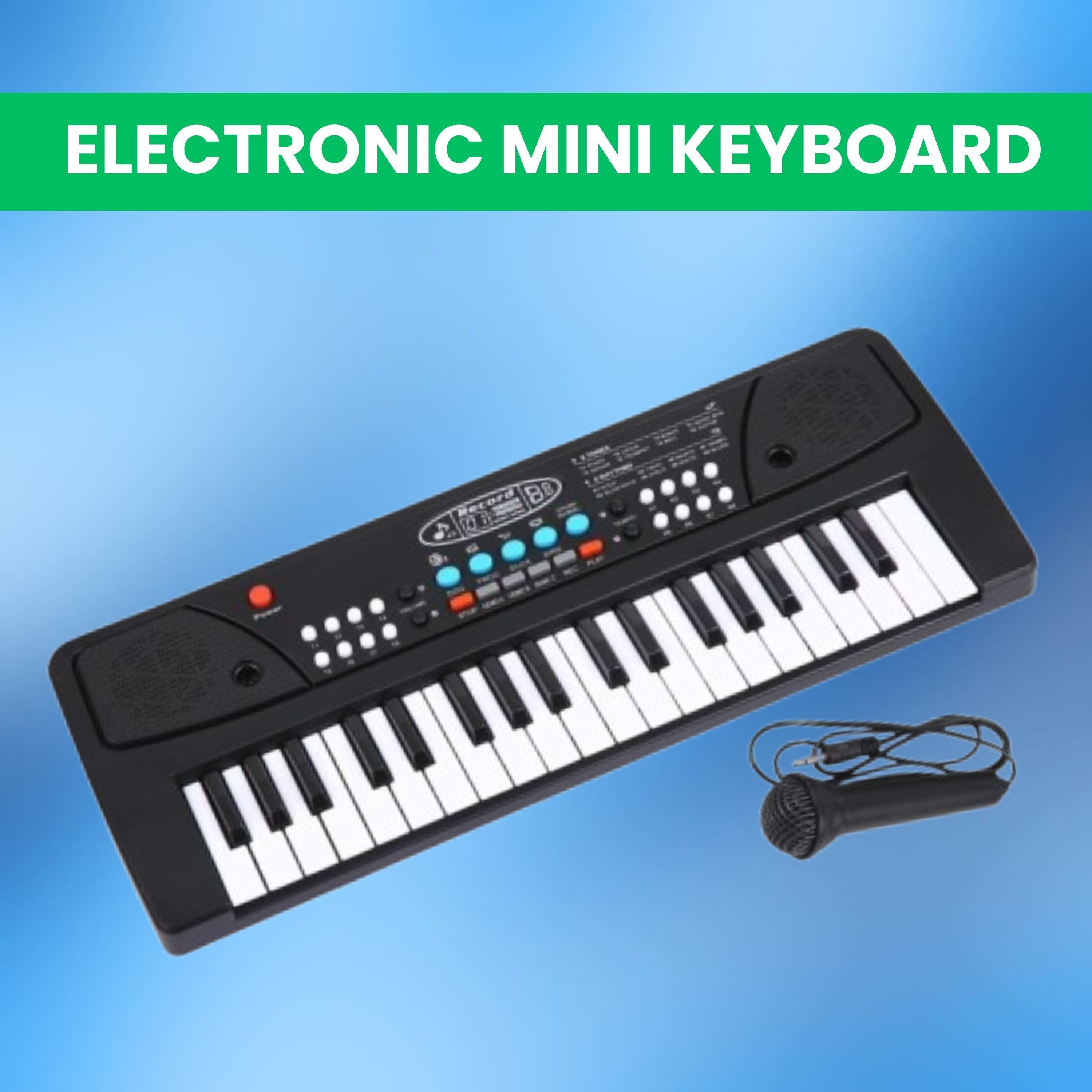 guggu (Piano Keyboard) with Mic/37 Keys 8Rhythms, 8Tones, Portable Electronic ToyF293 (Piano Keyboard) with Mic/37 Keys 8Rhythms, 8Tones, Portable Electronic ToyF293 Analog Portable Keyboard-picture-30
