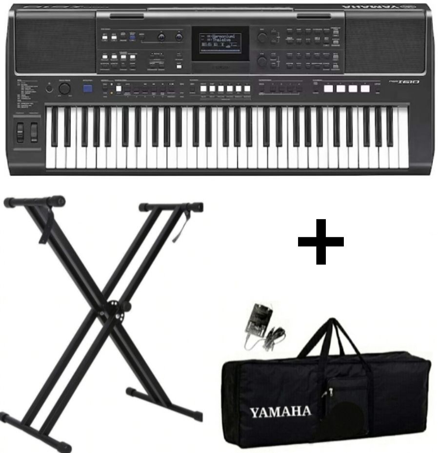 yamaha PSR-I610 + CARRY CASE + DOUBLE PIPE STAND i610 Digital Portable Keyboard-picture-21