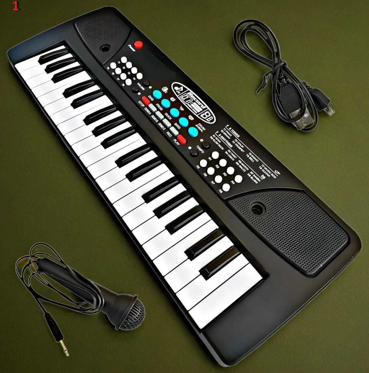 A525 Piano Key Electronic Piano Keyboard Toy with DC Power Option-image-31