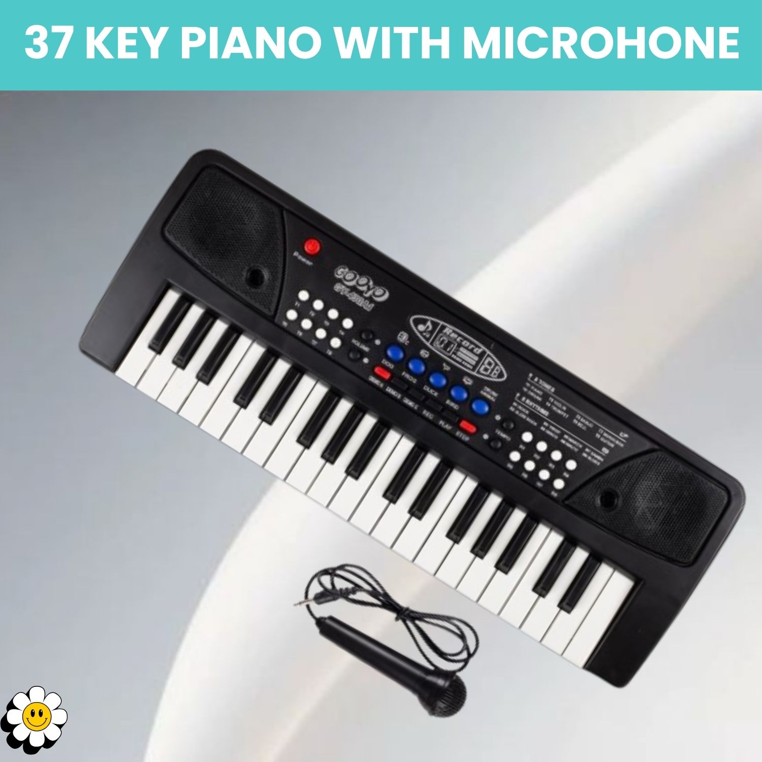 sacro Piano Keyboard with Mic, 8 Tones & 37 Keys Portable Electronic Toy For kids W170 Piano Keyboard with Mic, 8 Tones & 37 Keys Portable Electronic Toy For kids W170 Analog Digital Piano-picture-40