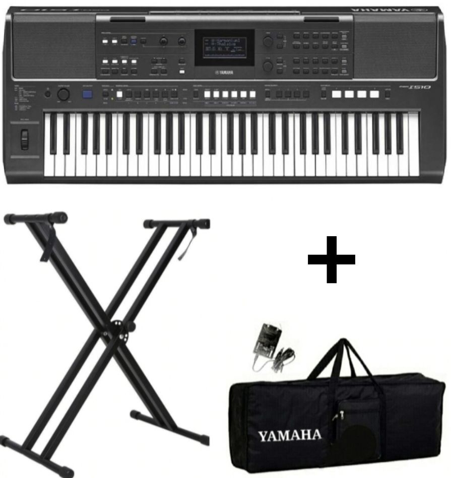 yamaha PSR - I510 PSR - I510 + CARRY CASE + DOUBLE PIPE STAND Digital Portable Keyboard-picture-29