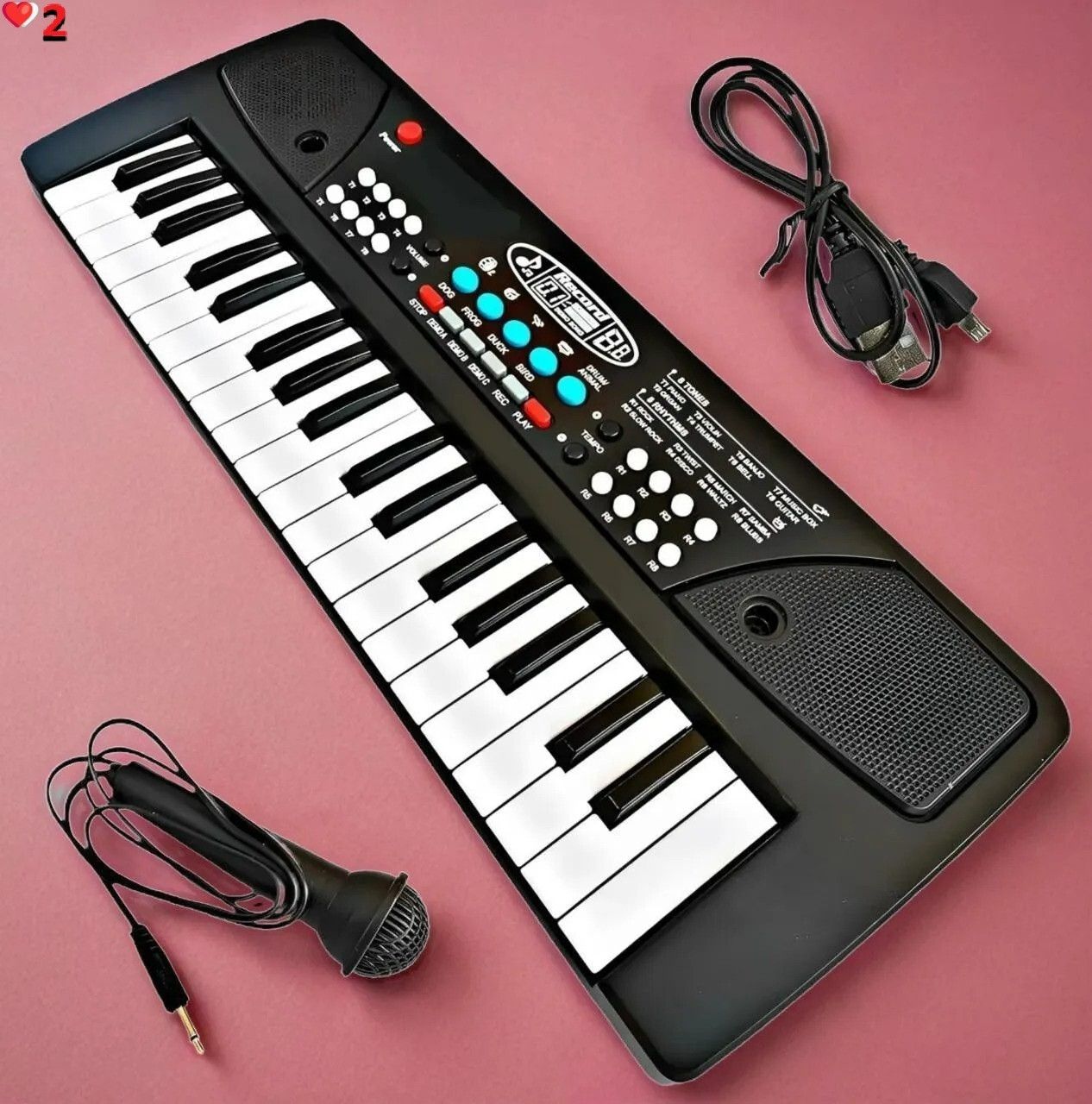 A630 Piano Key Electronic Piano Keyboard Toy with DC Power Option Best Birthday Gift for Boys and Girls Musical Instruments Latest Analog Analog Portable Keyboard-image-28