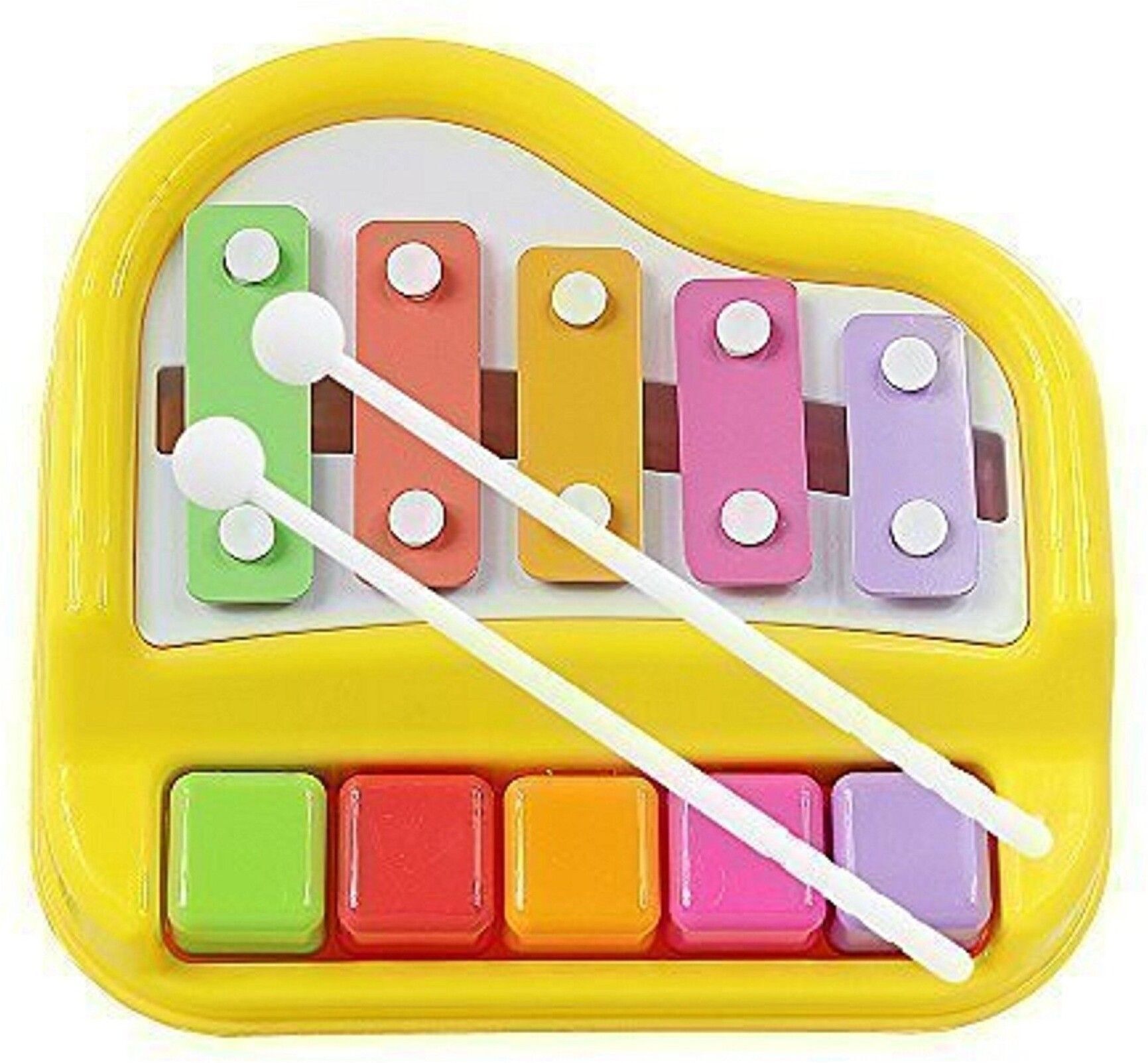 SALEOFF26600_@_195 Xylophone 2-in-1 Premium Piano 5 Key Scale Musical Toy For Kids - 206 Analog Digital Piano-image-34