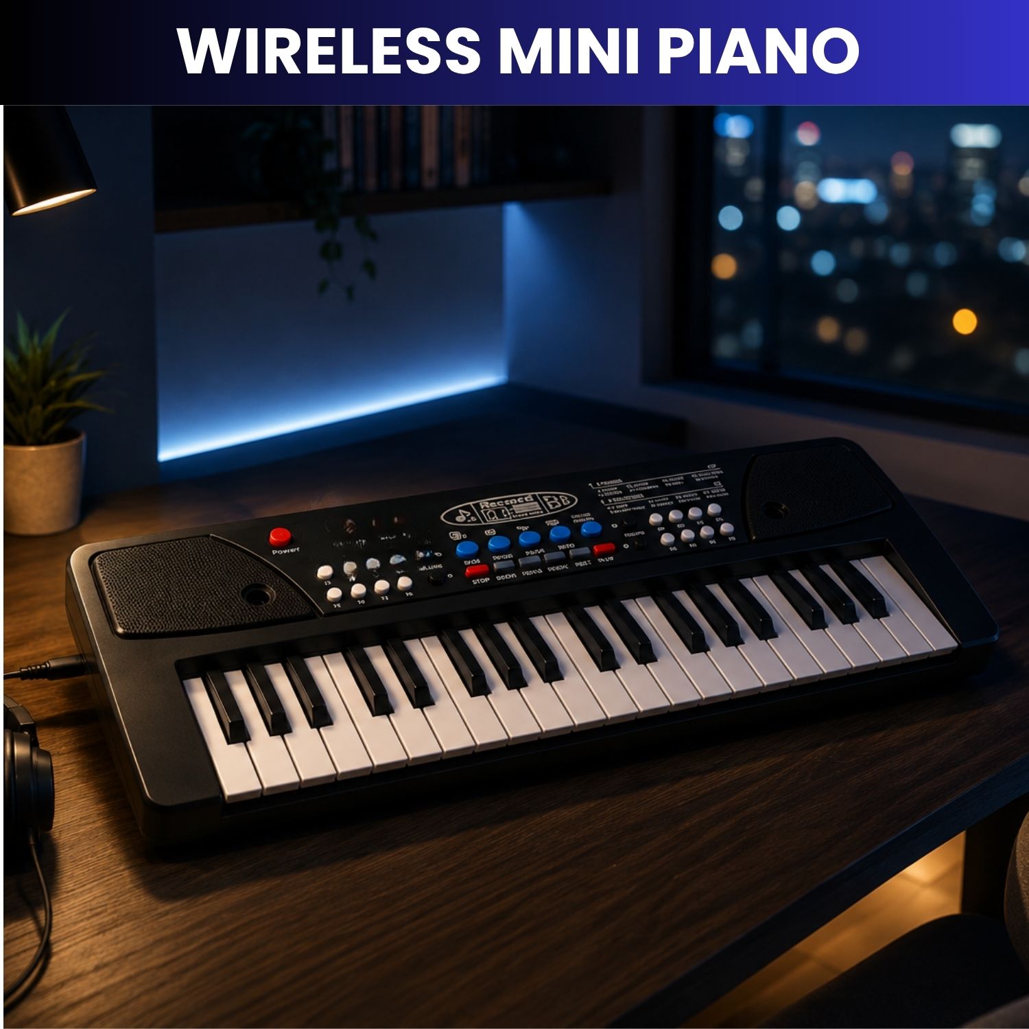 guggu Piano Keyboard With Mic 37 Keys Music Toy Protable Electronic Piano for KidsT249 Piano Keyboard With Mic 37 Keys Music Toy Protable Electronic Piano for KidsT249 Analog Digital Piano-picture-36