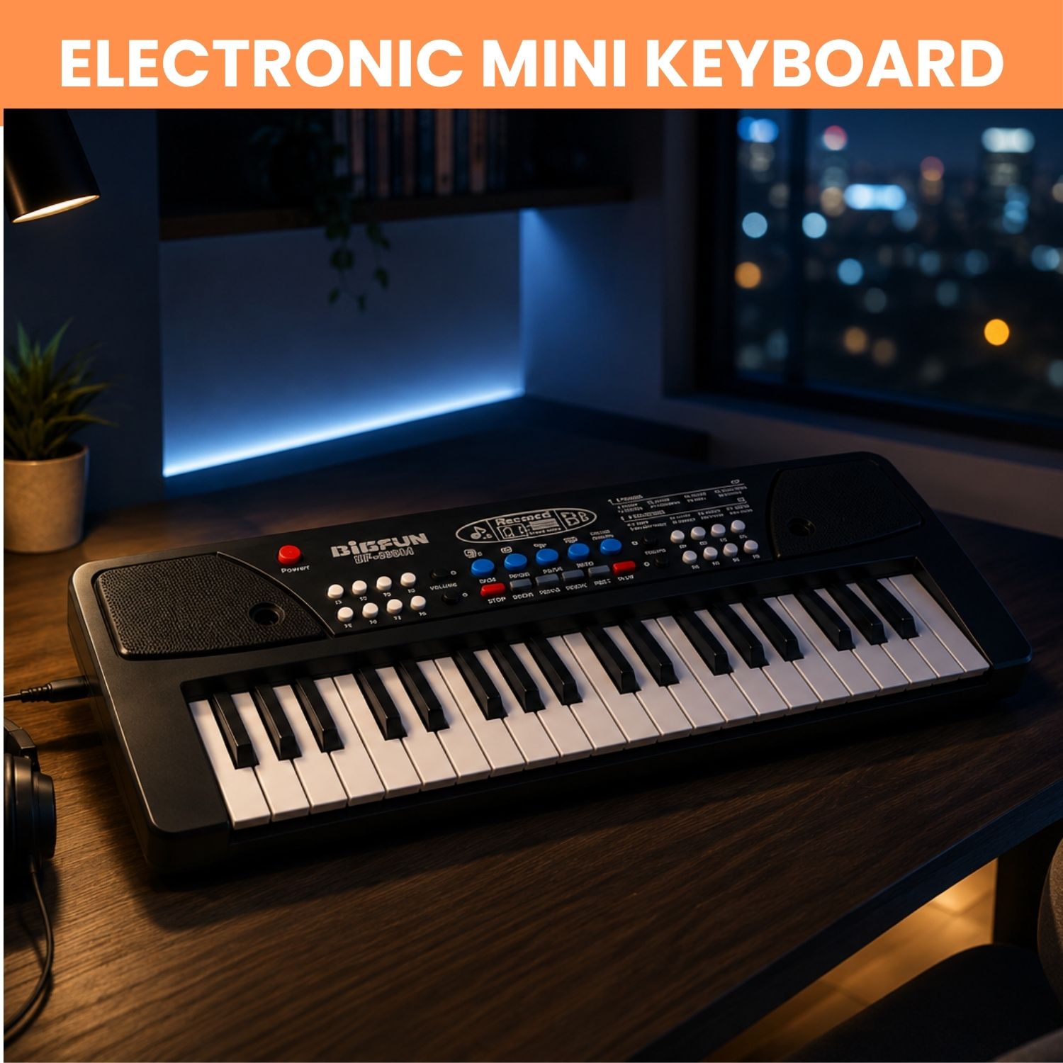 frony Piano Keyboard With Mic 37 Keys Music Toy Protable Electronic Piano for KidsW495 Piano Keyboard With Mic 37 Keys Music Toy Protable Electronic Piano for KidsW495 Analog Digital Piano-picture-32