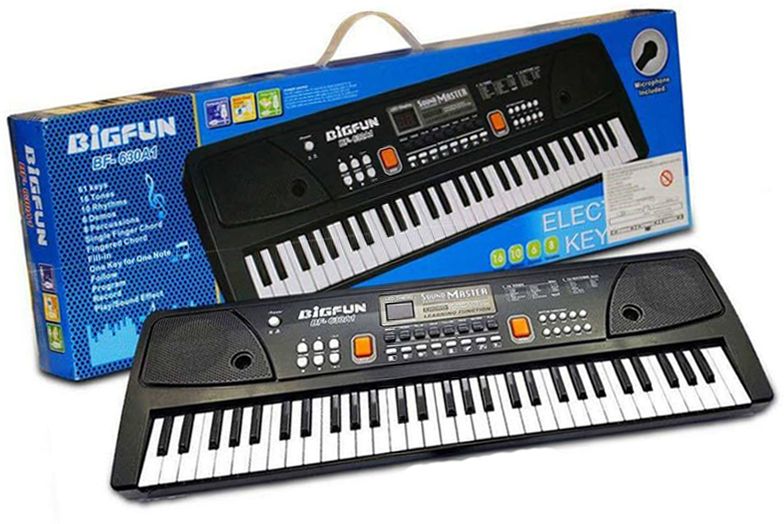 61-Key Electronic Keyboard, 61 Keys Electronic Piano Toy Piano Toy Musical Instrument Electronic Organ Analog Portable Keyboard-image-41