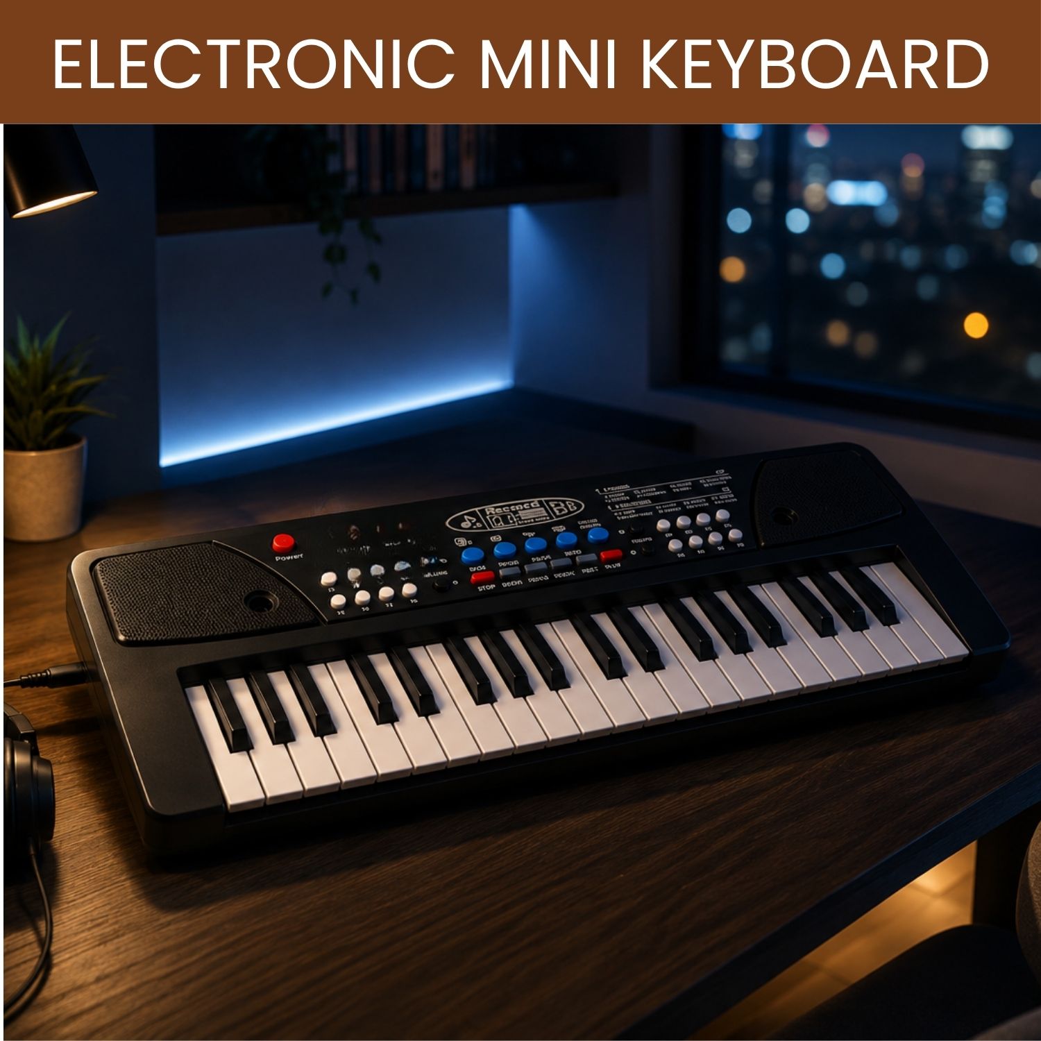 clairbell Piano Keyboard With Mic 37 Keys Music Toy Protable Electronic Piano for KidsE428 Piano Keyboard With Mic 37 Keys Music Toy Protable Electronic Piano for KidsE428 Analog Digital Piano-picture-46