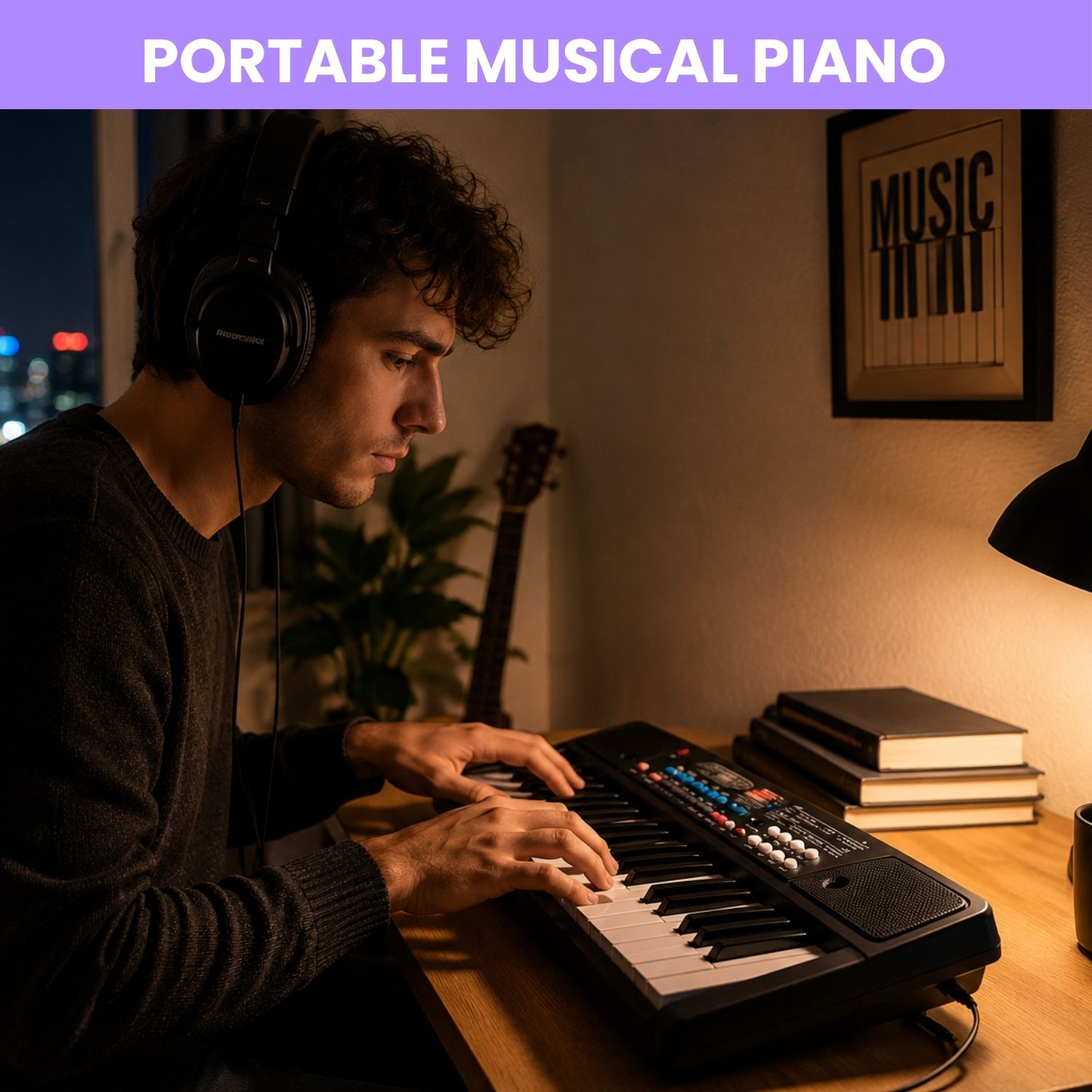 sacro Piano Keyboard With Mic 37 Keys Music Toy Protable Electronic Piano for KidsQ423 Piano Keyboard With Mic 37 Keys Music Toy Protable Electronic Piano for KidsQ423 Analog Digital Piano-picture-48