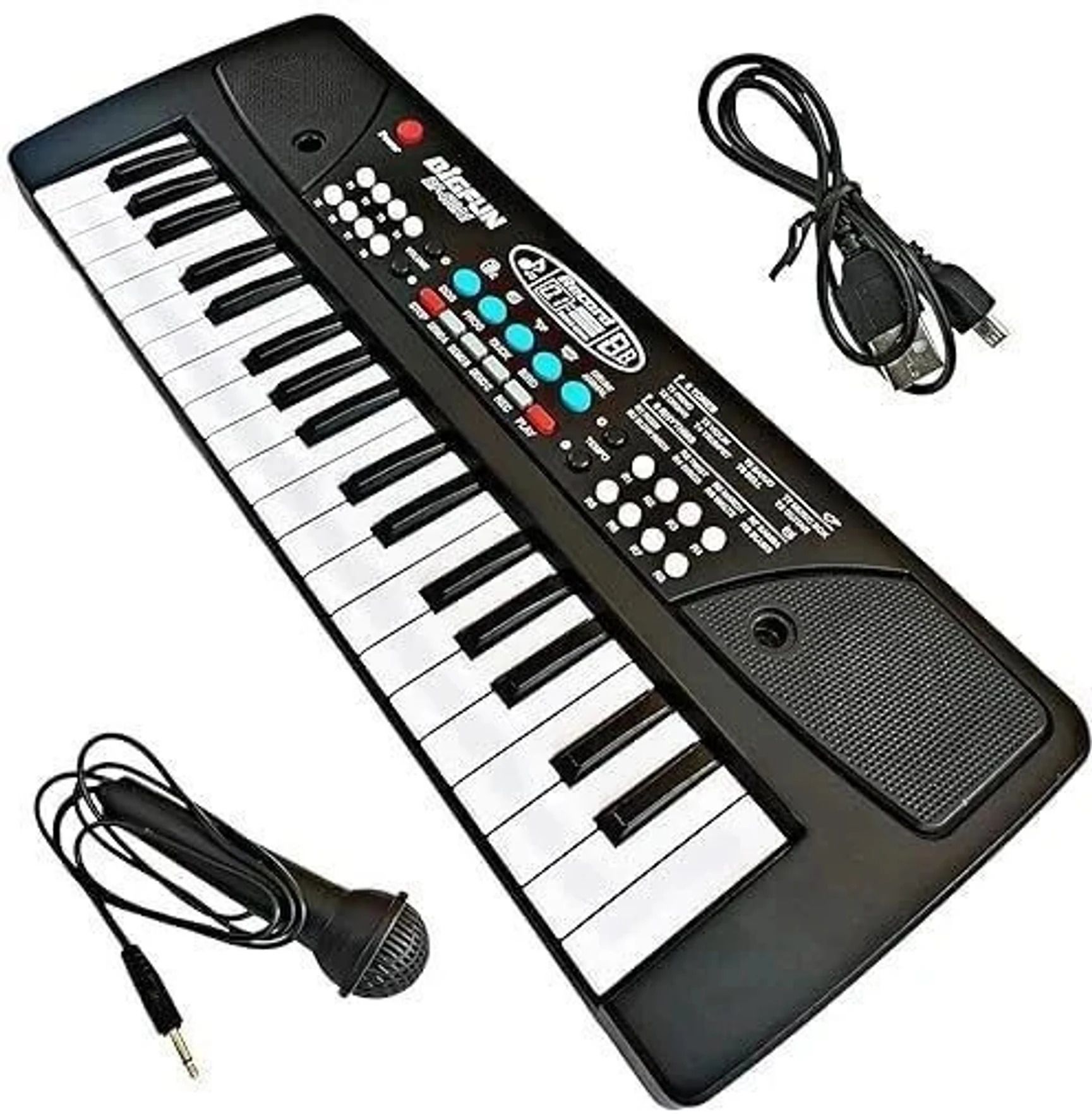 37 key Piano keyboard Toy for kids with recording charger not include,Best gift for kids Analog Portable Keyboard-image-19