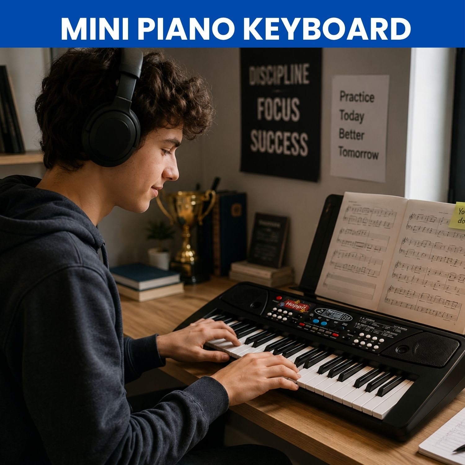 sacro Piano Keyboard With Mic 37 Keys Music Toy Protable Electronic Piano for KidsQ372 Piano Keyboard With Mic 37 Keys Music Toy Protable Electronic Piano for KidsQ372 Analog Digital Piano-picture-43