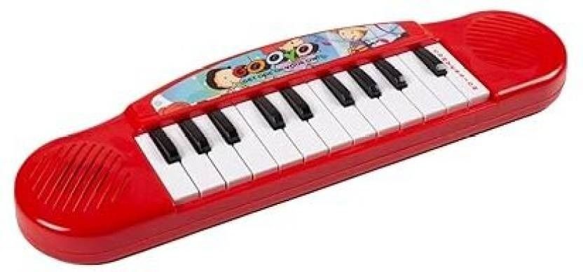 rrcollection Mini Baby 22 Key Piano Playing Toy | For Kids Piano Music Keyboard (Red) Music Piano Keyboard Analog | Portable Keyboard Analog Portable Keyboard-picture-2