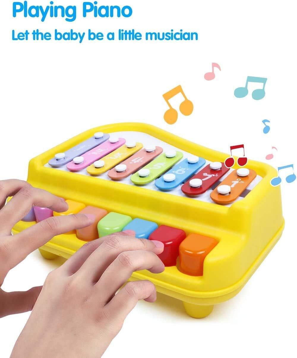 heerwatoys Kids Musical Xylophone Piano Toy (8-Note)-picture-32