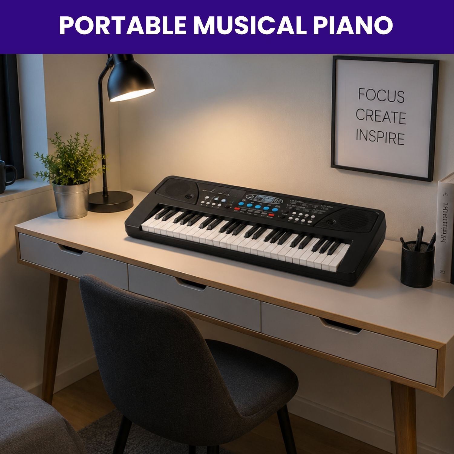 guggu Piano Keyboard With Mic 37 Keys Music Toy Protable Electronic Piano for KidsT231 Piano Keyboard With Mic 37 Keys Music Toy Protable Electronic Piano for KidsT231 Analog Digital Piano-picture-38