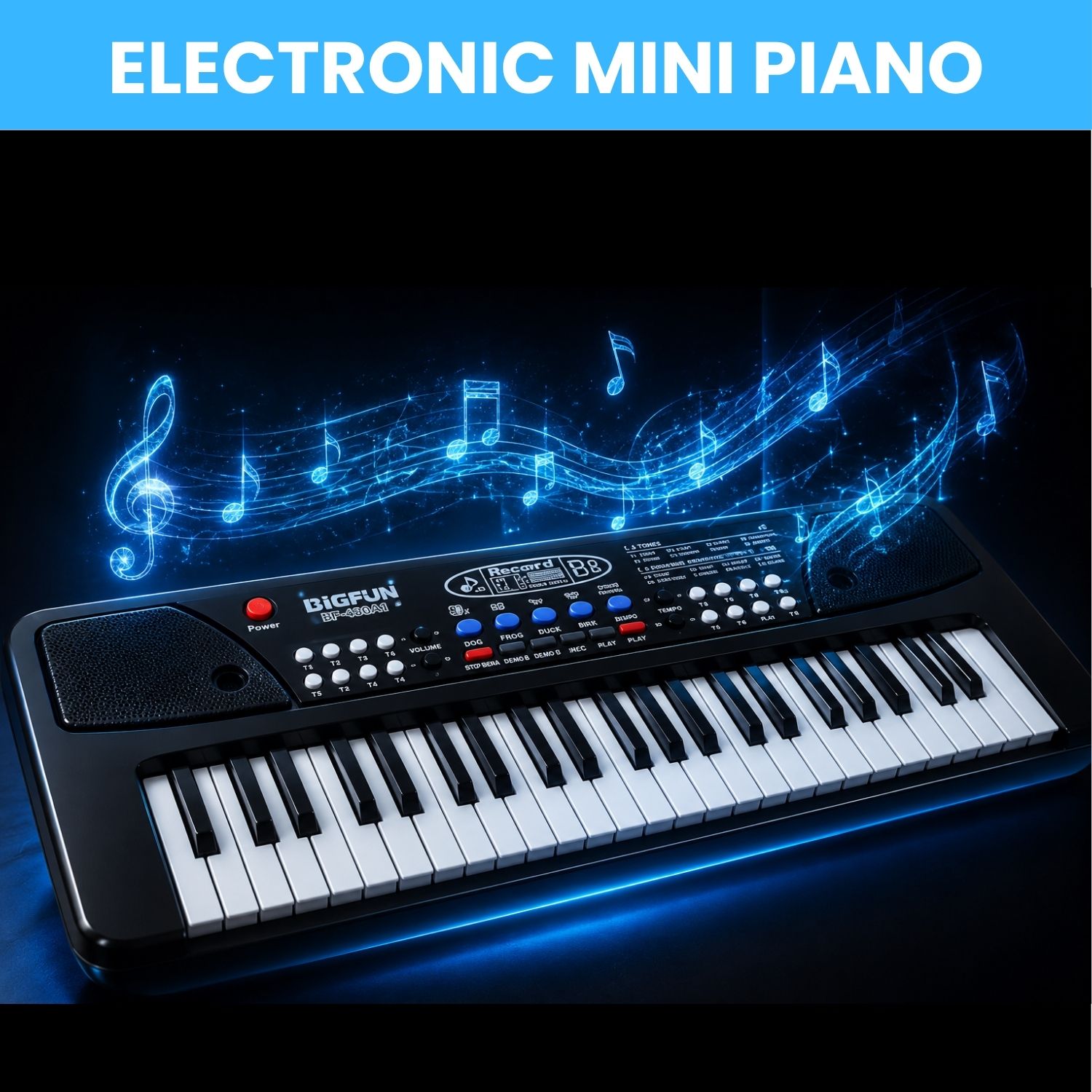 clairbell Piano Keyboard With Mic 37 Keys Music Toy Protable Electronic Piano for KidsE228 Piano Keyboard With Mic 37 Keys Music Toy Protable Electronic Piano for KidsE228 Analog Digital Piano-picture-43