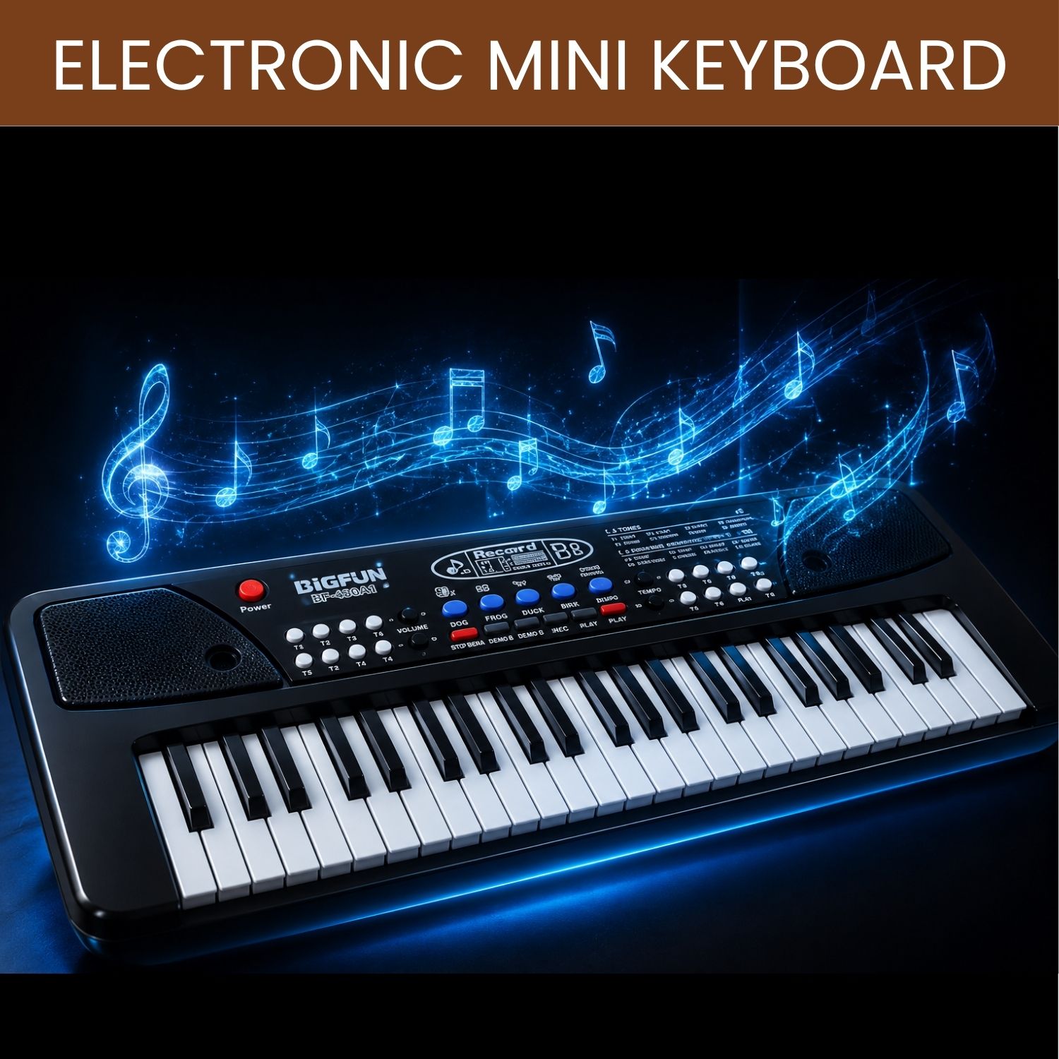 guggu Piano Keyboard With Mic 37 Keys Music Toy Protable Electronic Piano for KidsY38 Piano Keyboard With Mic 37 Keys Music Toy Protable Electronic Piano for KidsY38 Analog Digital Piano-picture-2