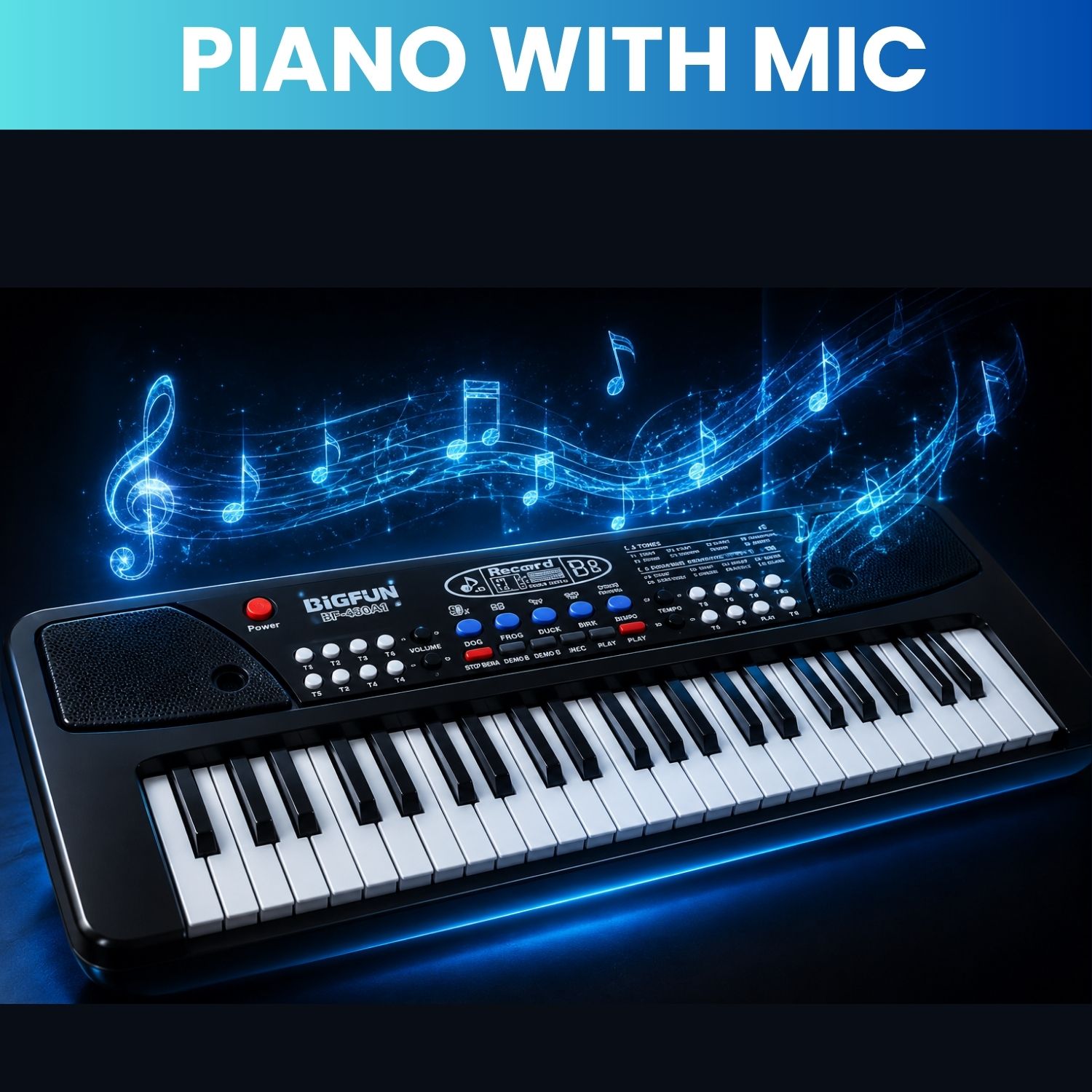 sacro Piano Keyboard With Mic 37 Keys Music Toy Protable Electronic Piano for KidsQ475 Piano Keyboard With Mic 37 Keys Music Toy Protable Electronic Piano for KidsQ475 Analog Digital Piano-picture-46