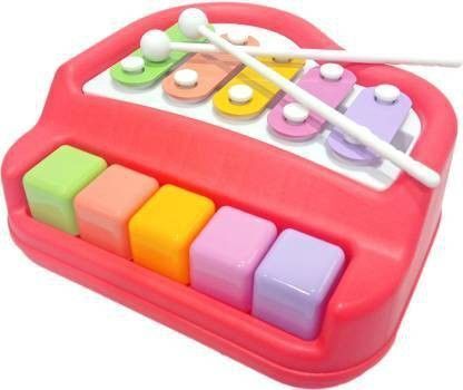 saleoff SALEOFF26540_@_558 Xylophone 2-in-1 Premium Piano 5 Key Scale Musical Toy For Kids - 146 Analog Digital Piano-picture-8