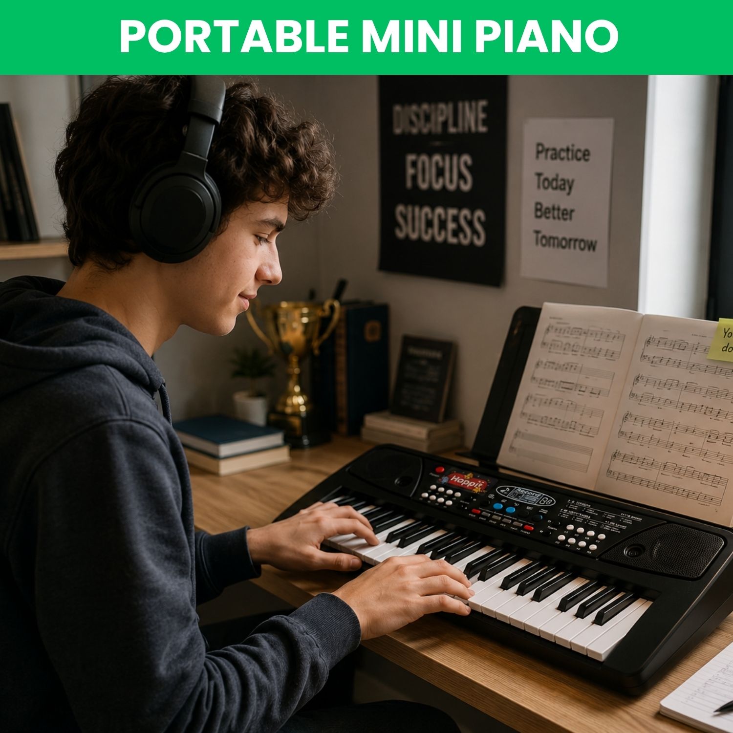 frony Piano Keyboard With Mic 37 Keys Music Toy Protable Electronic Piano for KidsW284 Piano Keyboard With Mic 37 Keys Music Toy Protable Electronic Piano for KidsW284 Analog Digital Piano-picture-32