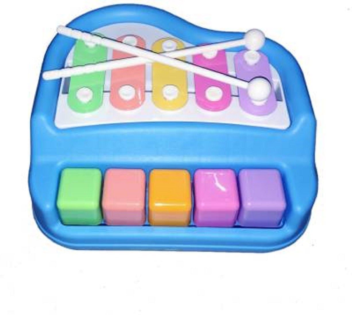 SALEOFF26564_@_324 Xylophone 2-in-1 Premium Piano 5 Key Scale Musical Toy For Kids - 170 Analog Digital Piano-image-44