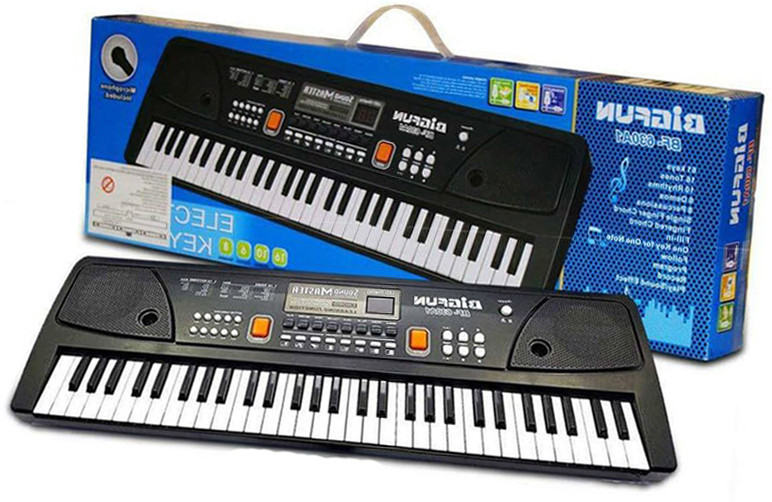 star venture Need For Speed 61 Keys Piano with dc Output, Mobile Charging, USB and Microphone Piano with dc Output, Mobile Charging, USB and Microphone Included Analog Portable Keyboard image 1
