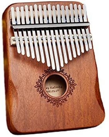 Kalimba Thumb Piano with Engraved Notes in Protective EVA Case -Dark Brown Kalimba Thumb Piano with Engraved Notes in Protective EVA Case -Dark Brown Analog Portable Keyboard-image-30