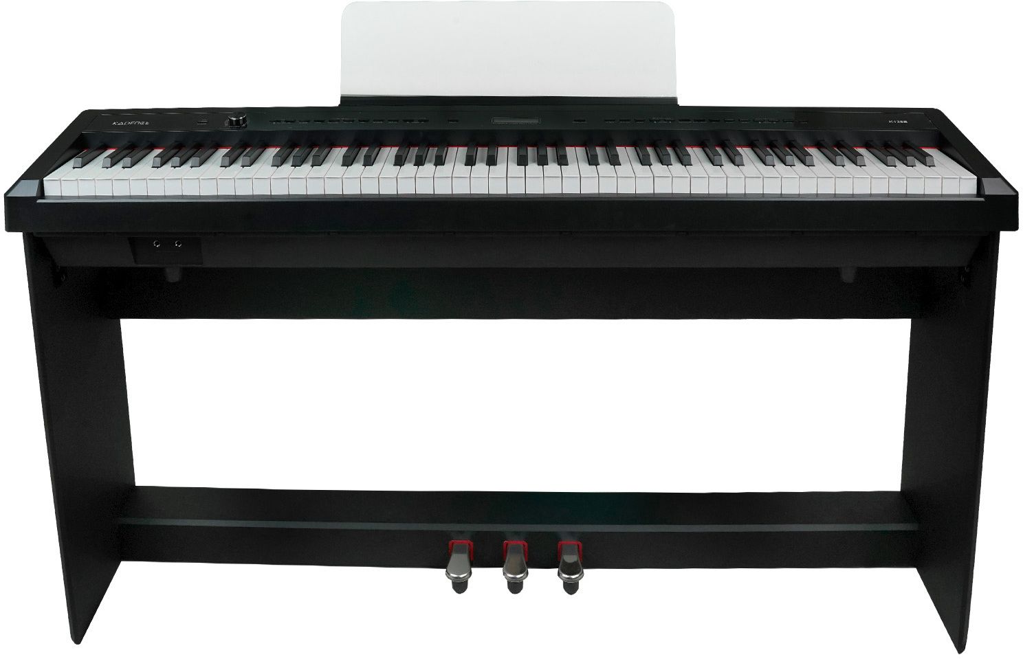 KAD-DP-K125B Weighted Double-Braced Fold-Up Piano Stand (Black) Digital Digital Piano-image-25