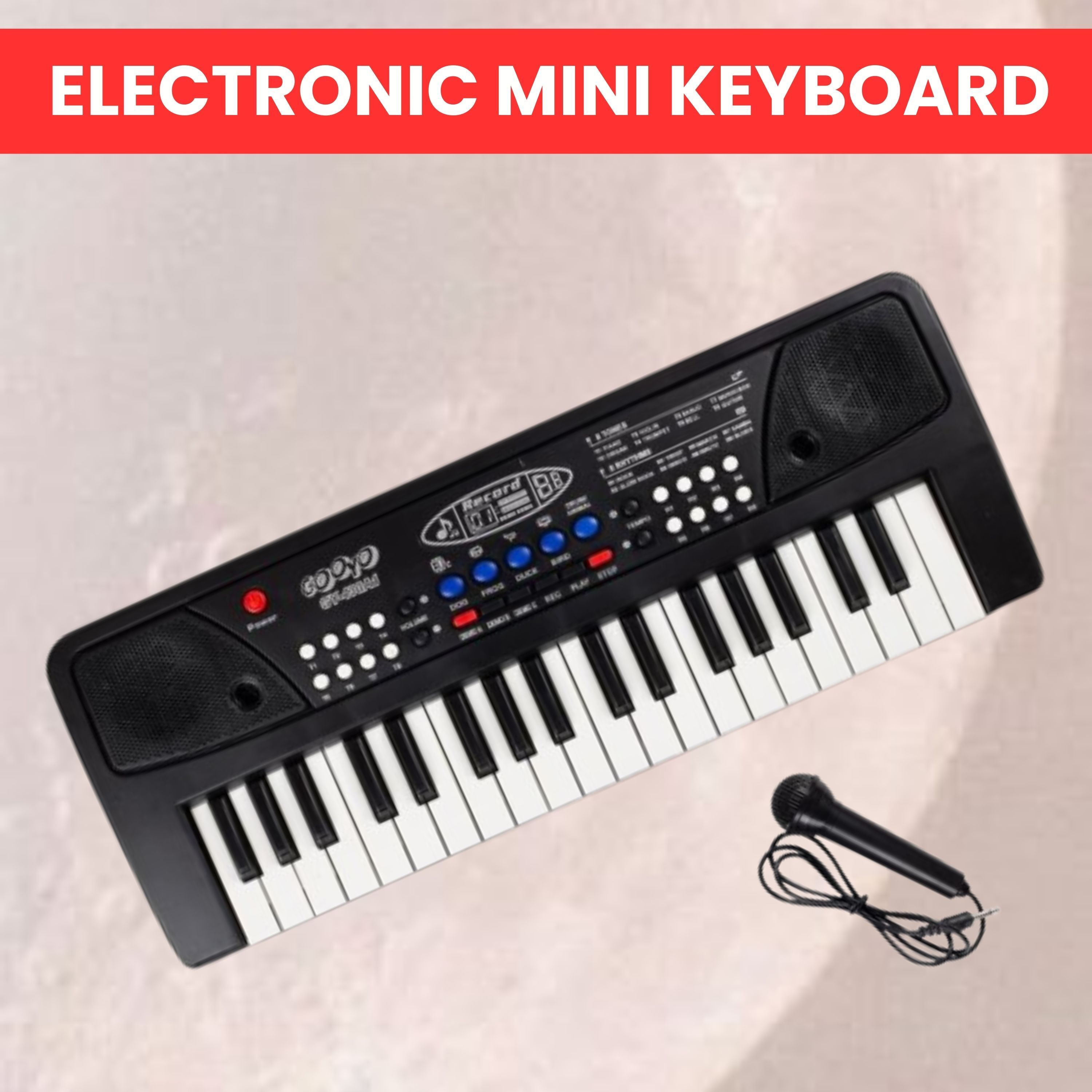 sacro (Piano Keyboard) with Mic/37 Keys 8Rhythms, 8Tones, Portable Electronic ToyE432 (Piano Keyboard) with Mic/37 Keys 8Rhythms, 8Tones, Portable Electronic ToyE432 Analog Portable Keyboard-picture-38