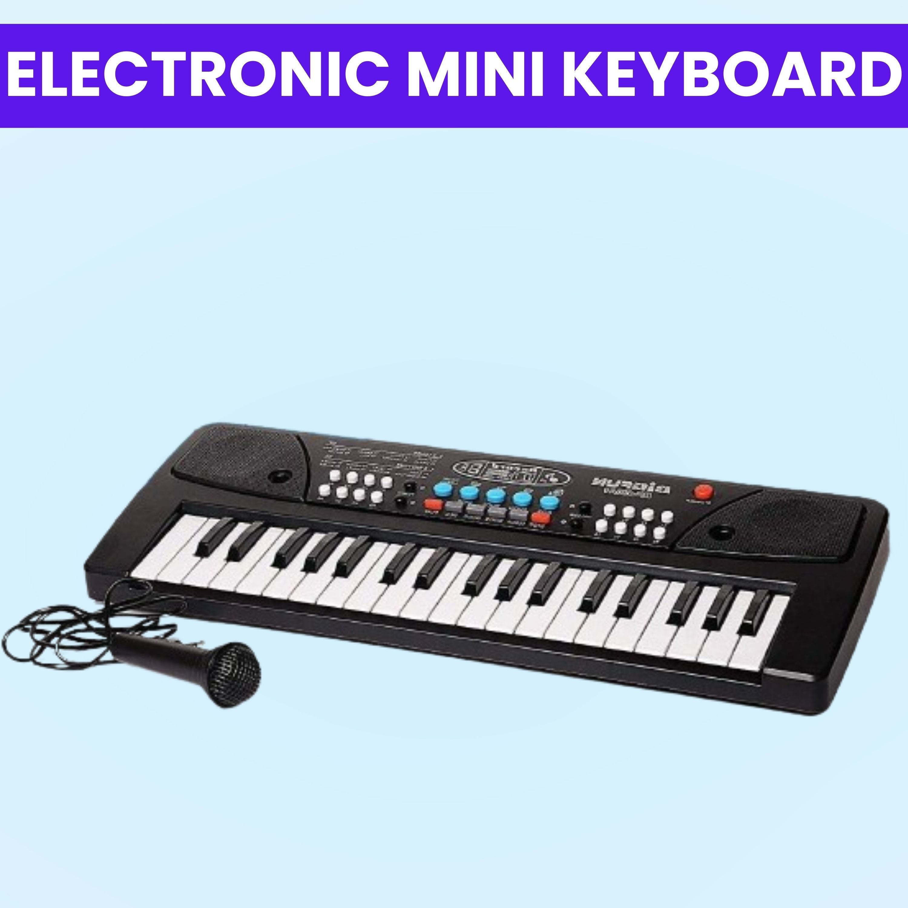 clairbell (Piano Keyboard) with Mic/37 Keys 8Rhythms, 8Tones, Portable Electronic ToyQ223 (Piano Keyboard) with Mic/37 Keys 8Rhythms, 8Tones, Portable Electronic ToyQ223 Analog Portable Keyboard-picture-17