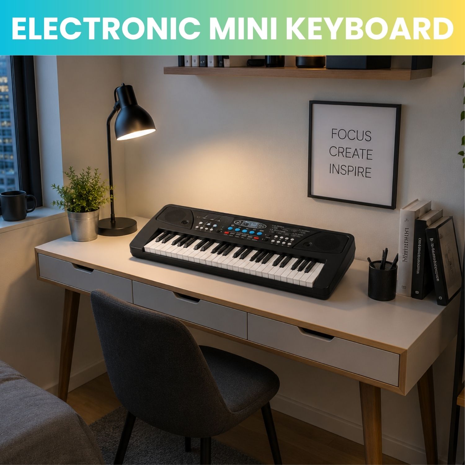 clairbell Piano Keyboard With Mic 37 Keys Music Toy Protable Electronic Piano for KidsE208 Piano Keyboard With Mic 37 Keys Music Toy Protable Electronic Piano for KidsE208 Analog Digital Piano-picture-26