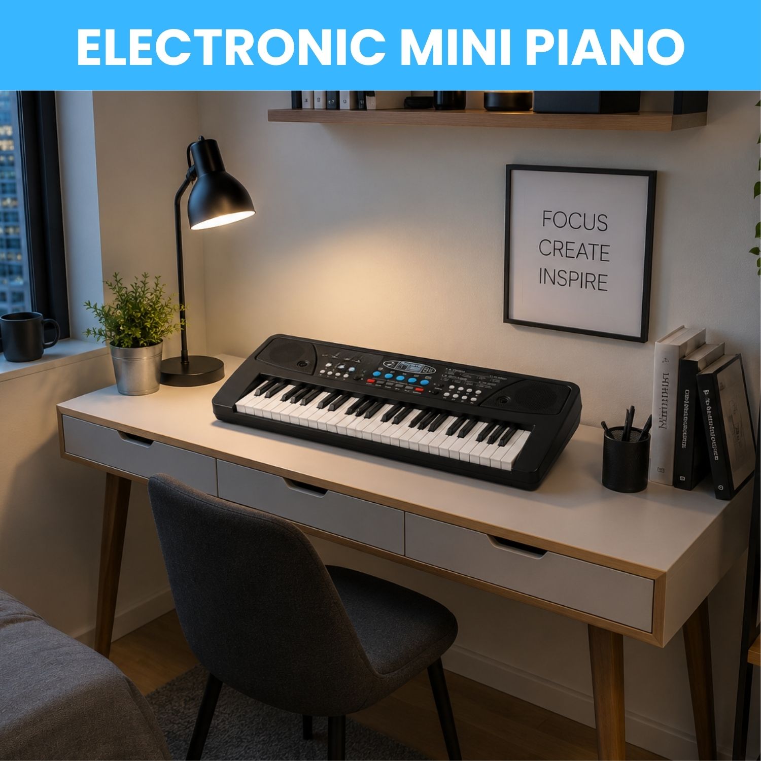 guggu Piano Keyboard With Mic 37 Keys Music Toy Protable Electronic Piano for KidsT17 Piano Keyboard With Mic 37 Keys Music Toy Protable Electronic Piano for KidsT17 Analog Digital Piano-picture-36