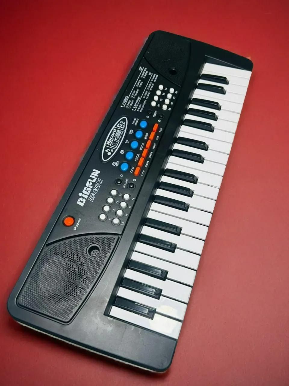 X291 Piano Keyboard with Recording ,Mic & Mobile Charger Best Birthday Gift for Boys and Girls Musical Instruments Latest Analog Analog Portable Analog Portable Keyboard-image-1