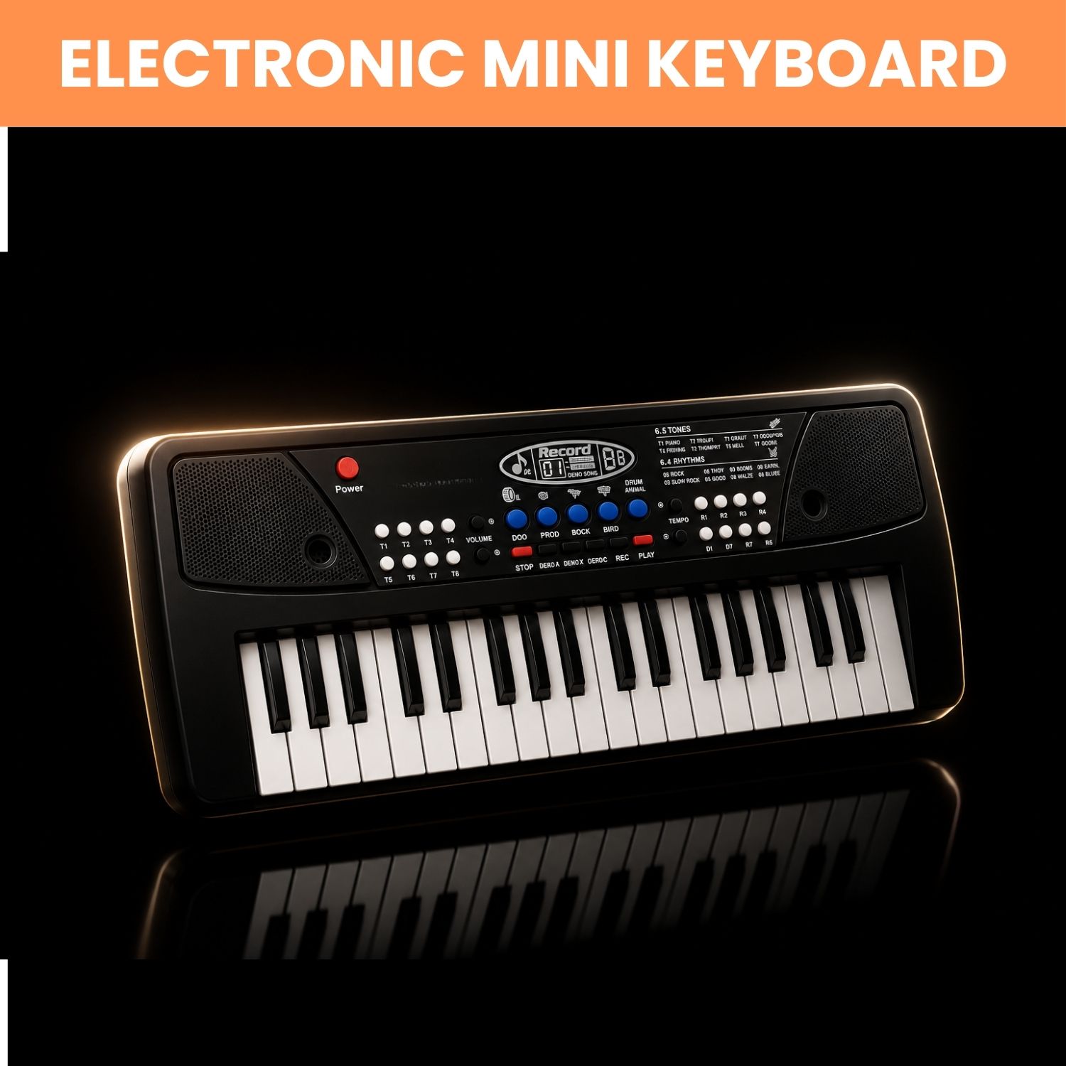 clairbell Piano Keyboard With Mic 37 Keys Music Toy Protable Electronic Piano for KidsE220 Piano Keyboard With Mic 37 Keys Music Toy Protable Electronic Piano for KidsE220 Analog Digital Piano-picture-6