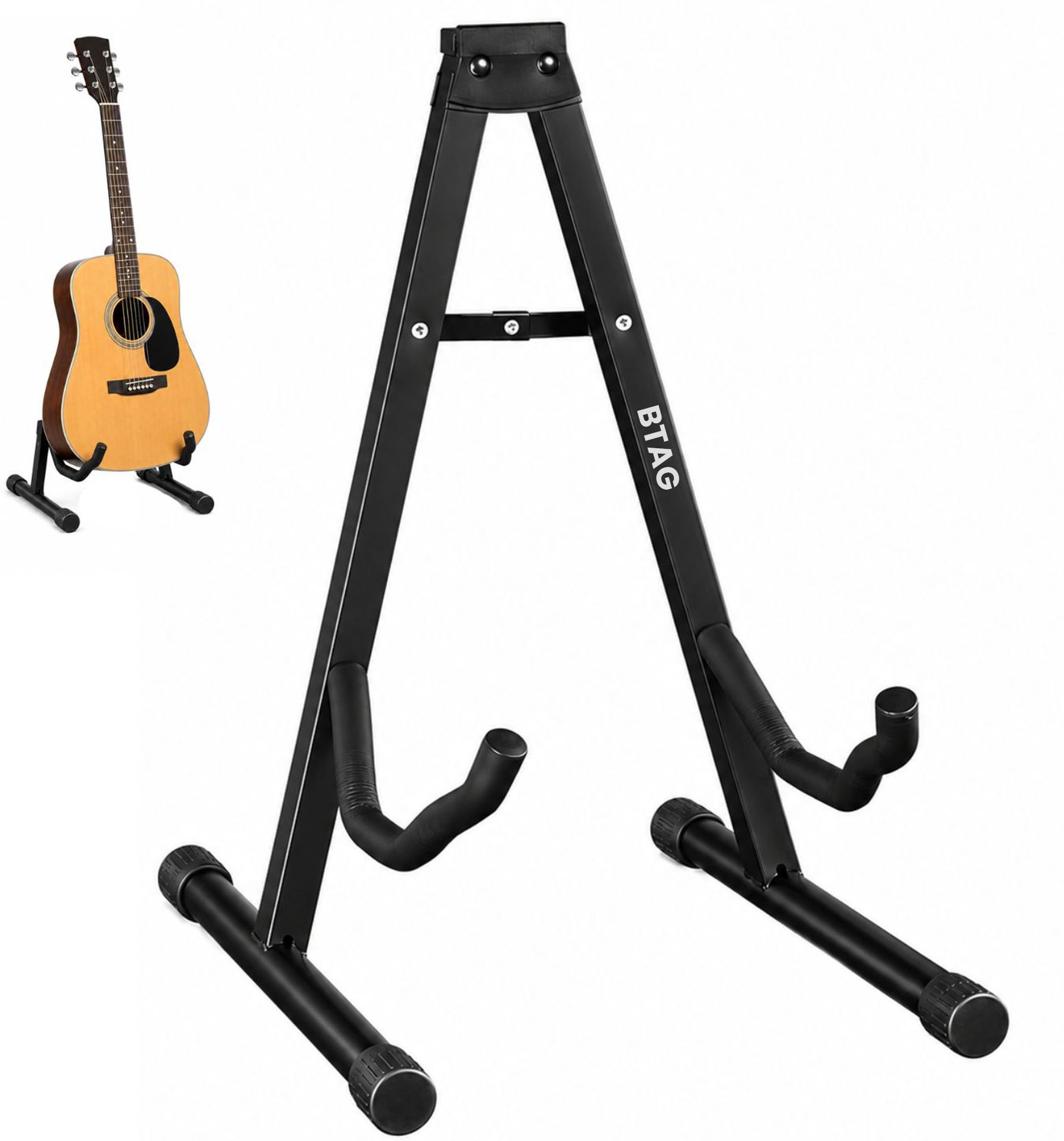 btag Foldable A-Frame Guitar Stand Guitar Stand-picture-8