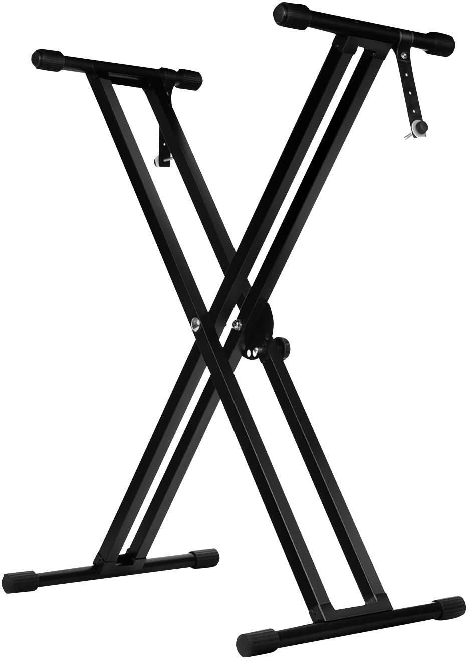 testudo Adjustable Double Braced X Style Digital Piano Microphone Stand - Big-picture-48