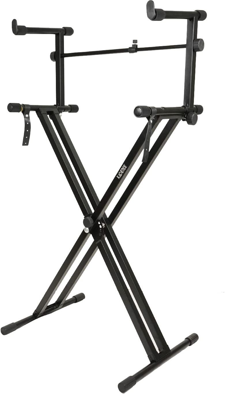 Heavy-Duty, Double-X, Adjustable Piano Keyboard Stand Keyboard Stand