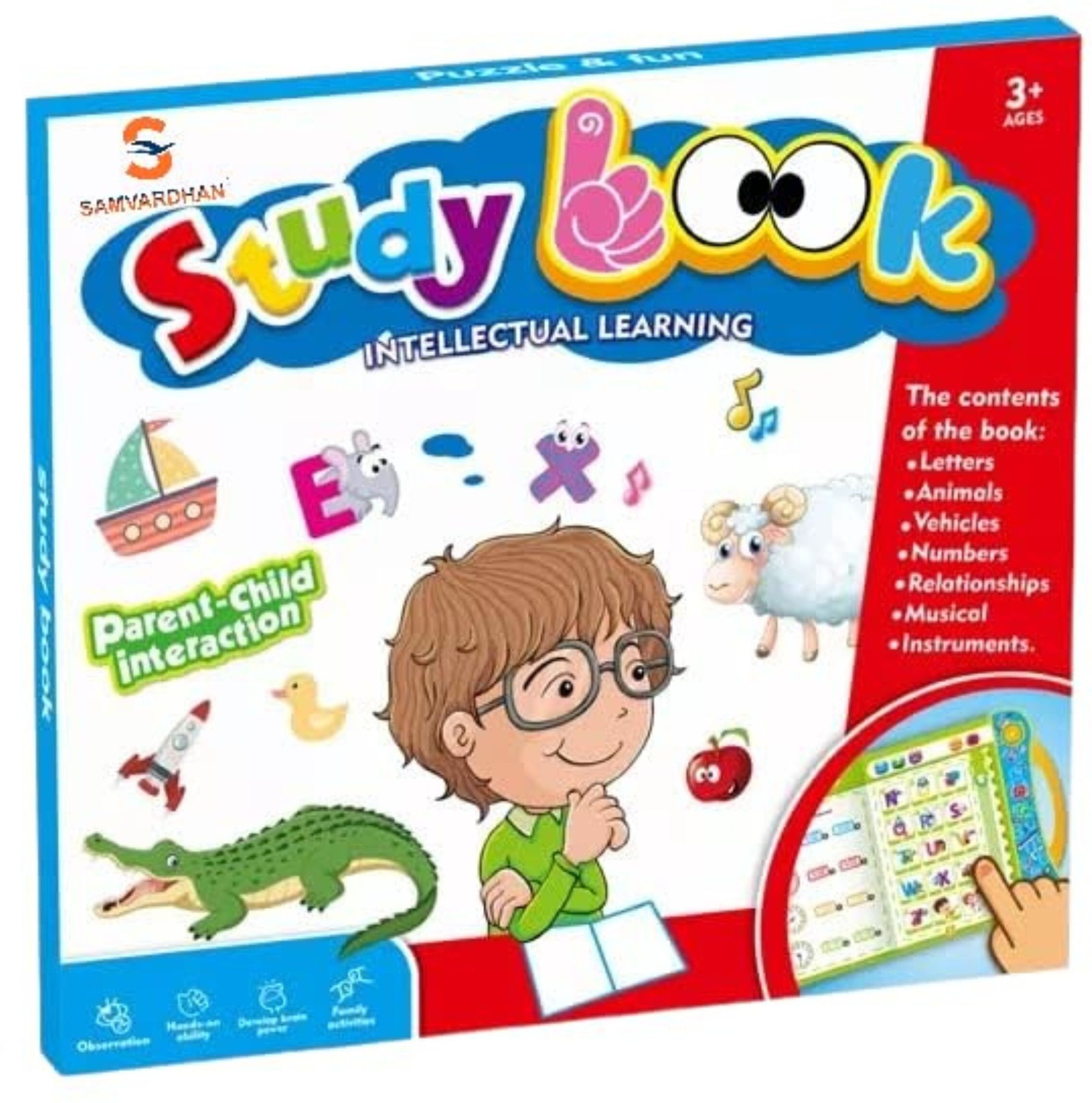 acarya Interactive Children Book -Musical English Educational Phonetic Learning Book-picture-17
