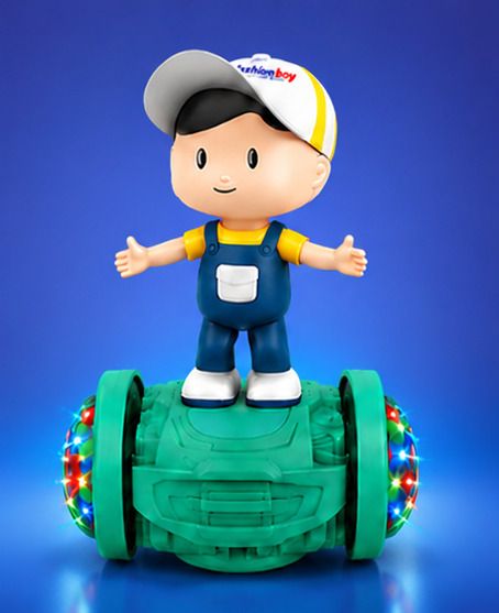 zecommerce 360° Stunt Rolling Musical Toy with Flashing LED Lights for Kids Fun-picture-33