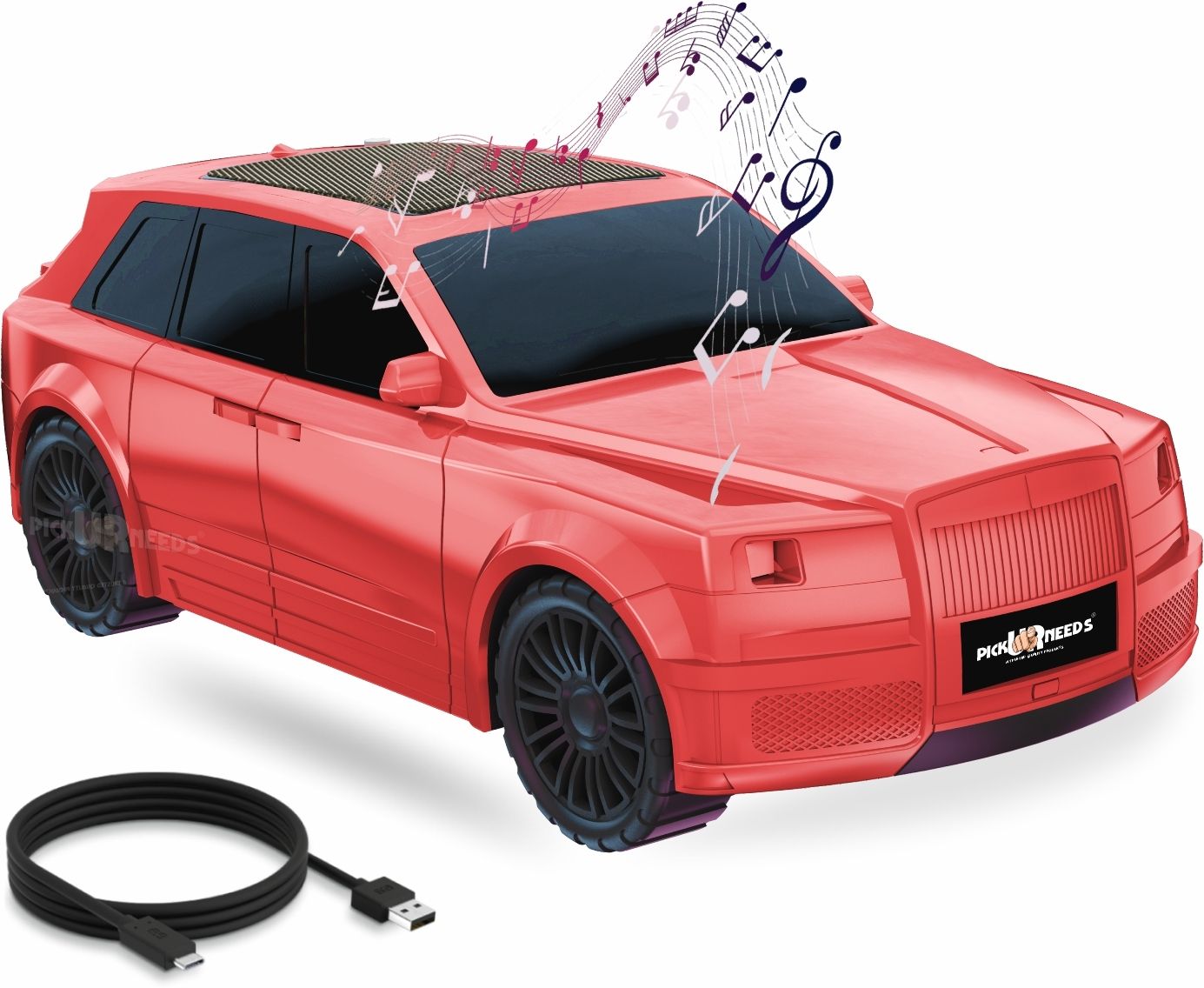 pick ur needs Portable Rechargeable Speaker with 1200mAh – Wireless, FM Radio, USB/TF Card-picture-20
