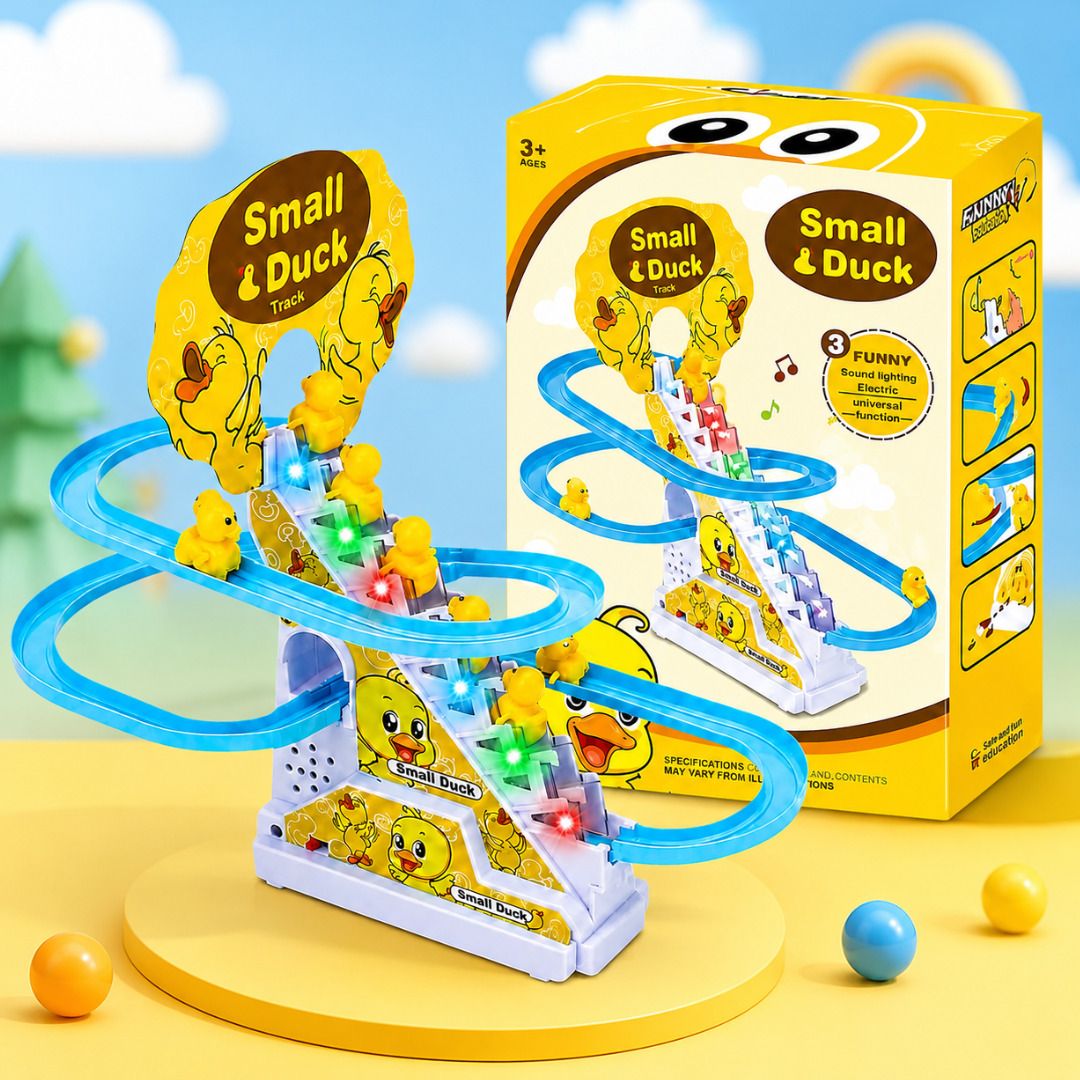 small duck track Duck Climbing Muscial Toy for Kids-picture-39