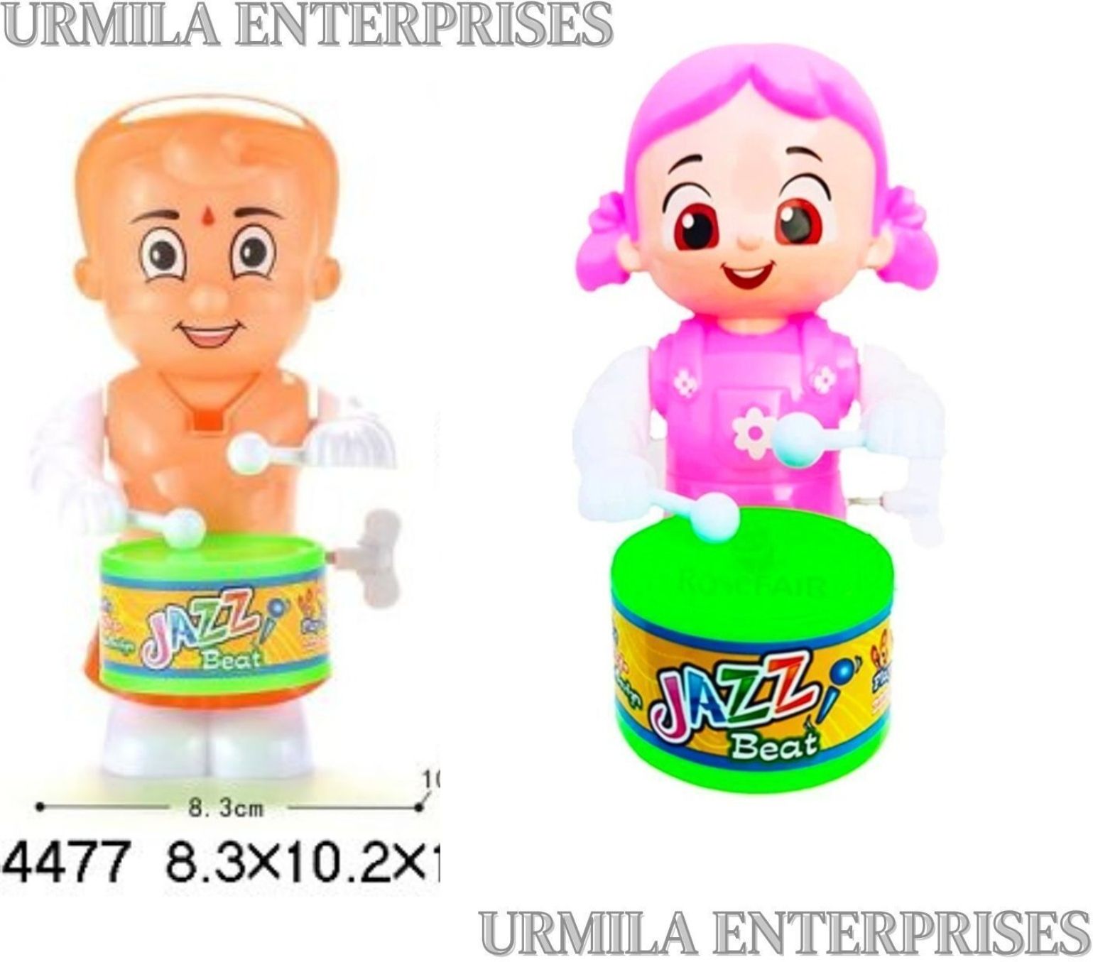 Dancing Action Kids Darmar Sound Toys Key-Operated Bheem pink baby-X72-image-13