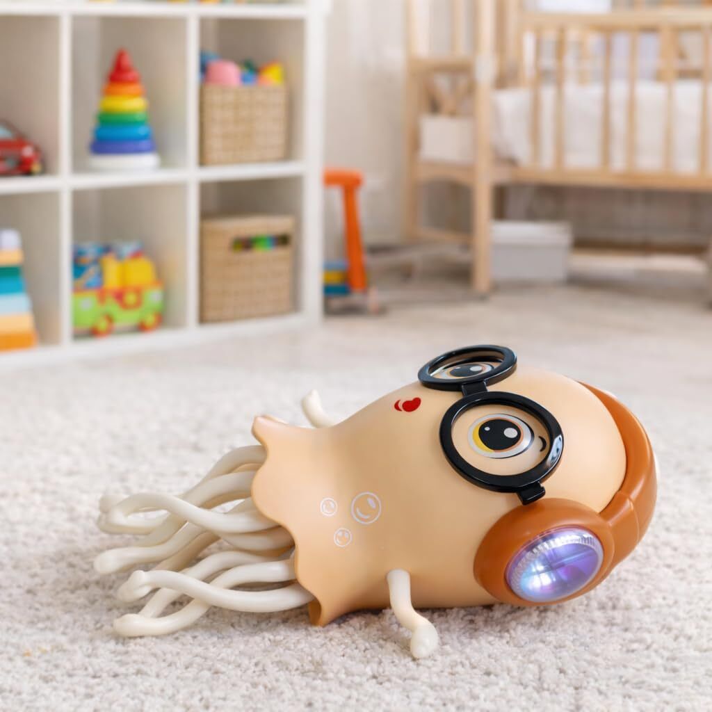 shrinath Dancing Jellyfish Toy with Light Up Musical Features and 360 Degree-picture-10