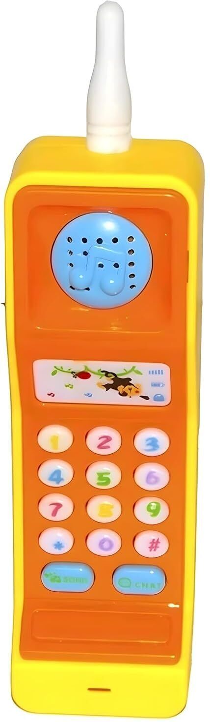 Smart Phone Cordless Feature Toys Mobile for Musical Toys for Kids (Pack of 1)